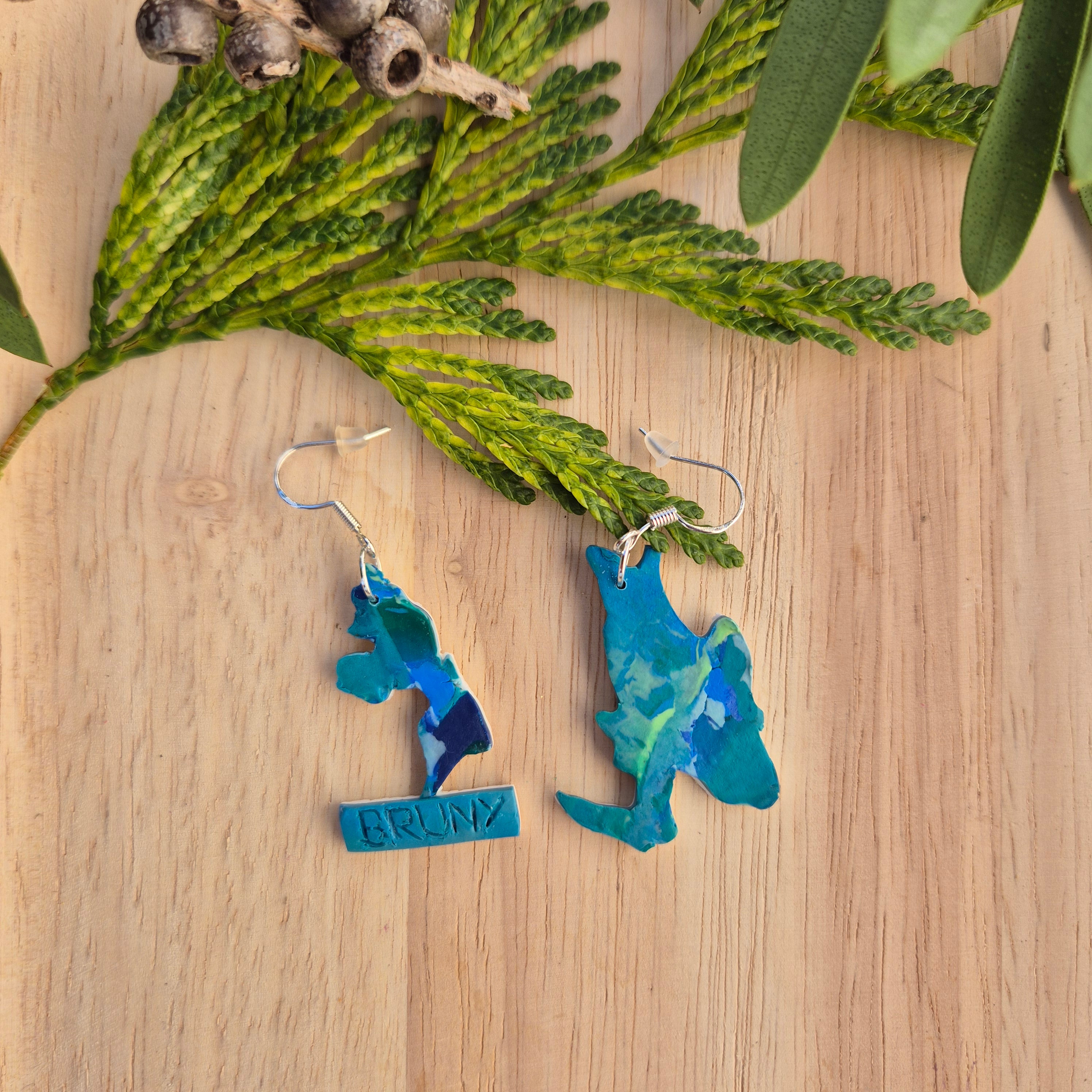 Bruny Island Collection - lighthouse, map