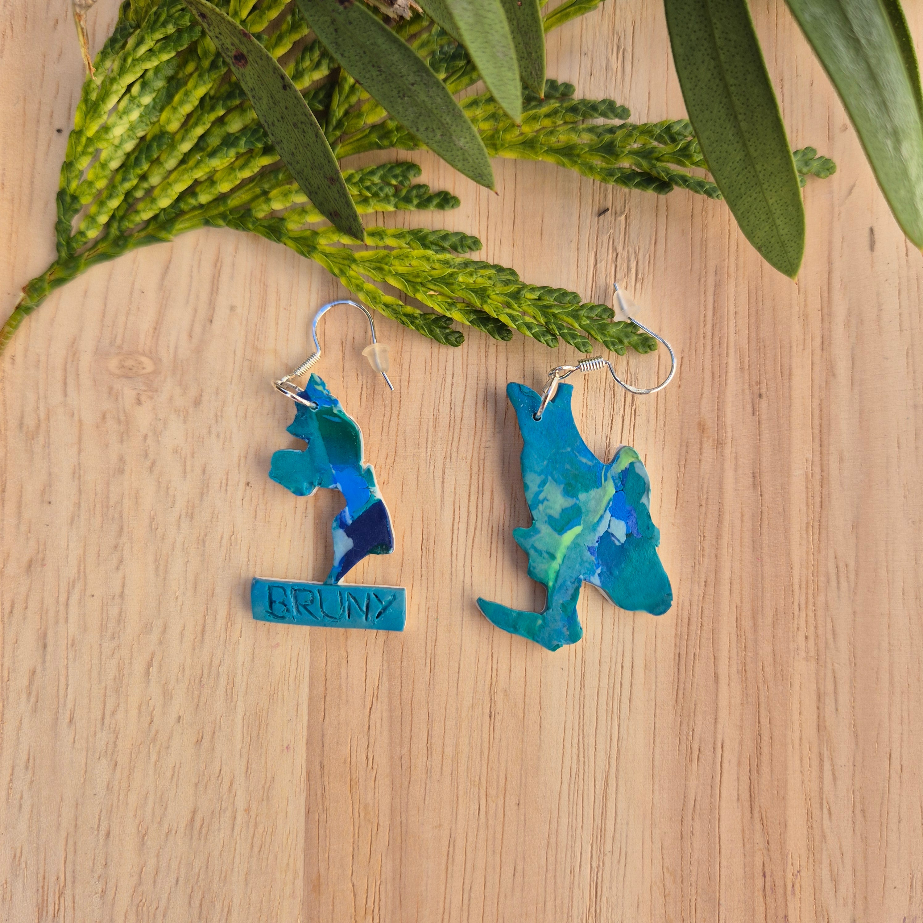 Bruny Island Collection - lighthouse, map