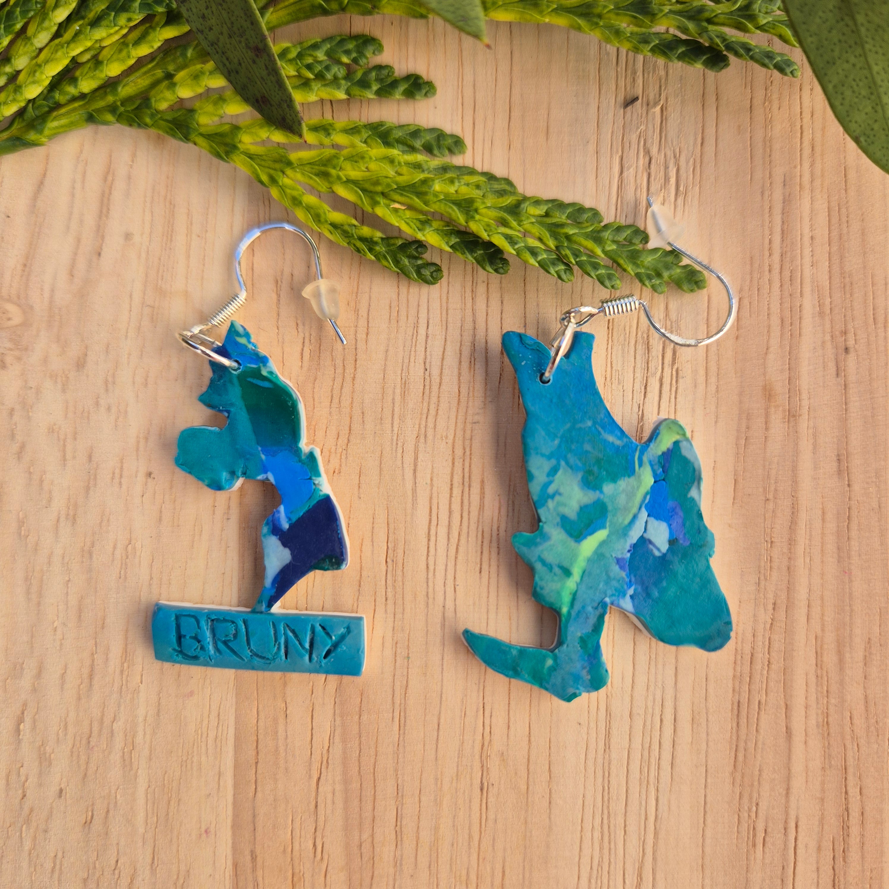 Bruny Island Collection - lighthouse, map