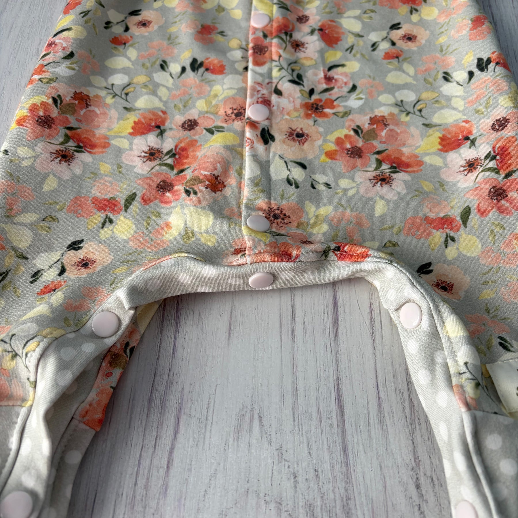 VINTAGE FLORAL ROMPER 12-18 months