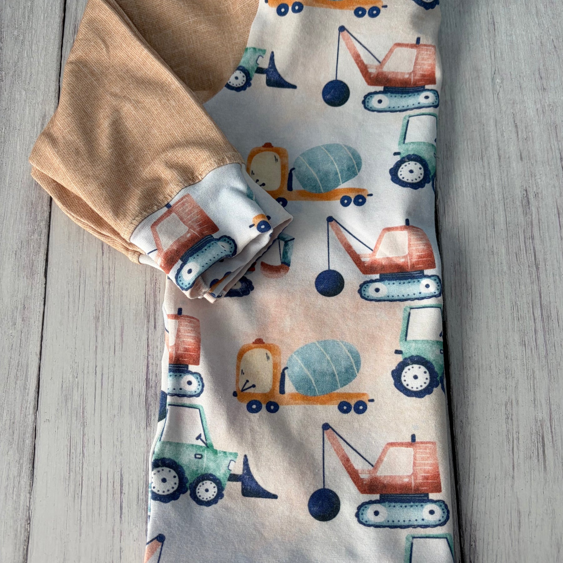 Excavator Adventures Pyjamas Size 12-18 months