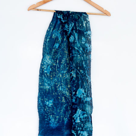 Cheesecloth Raw Edged Scarf