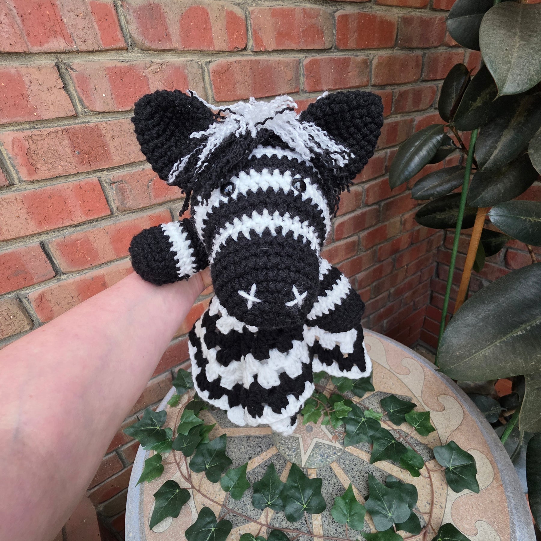 🦓 Ziggy the Zebra – Cuddle Comforter
