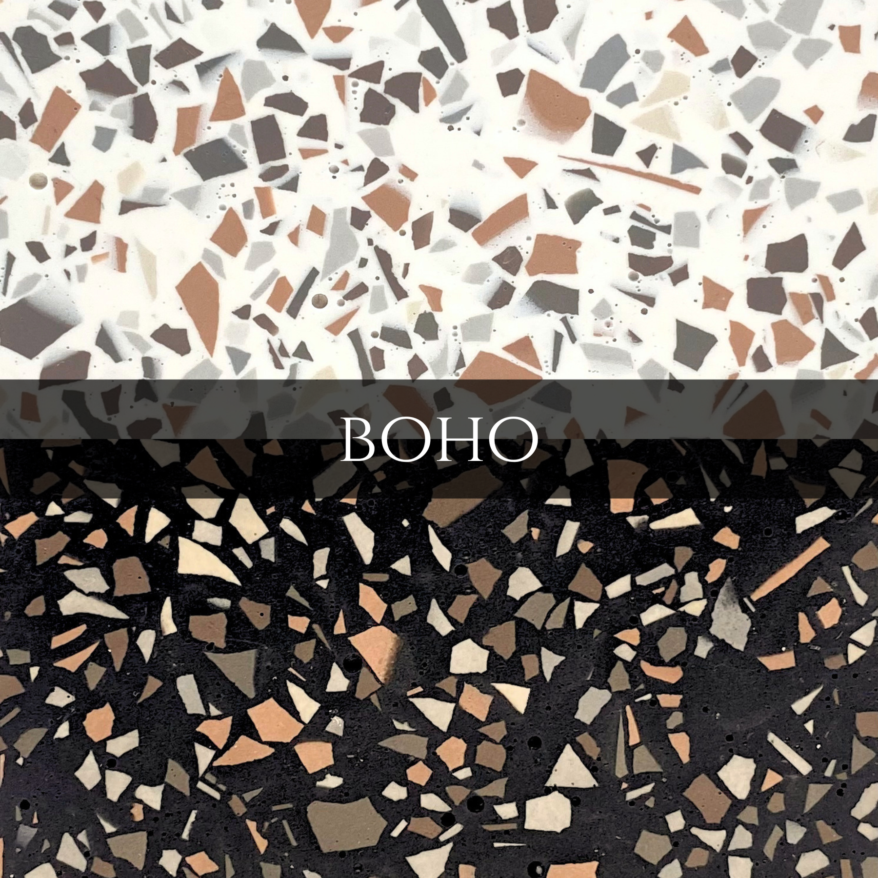 Large Oval tray |Terrazzo decor collection