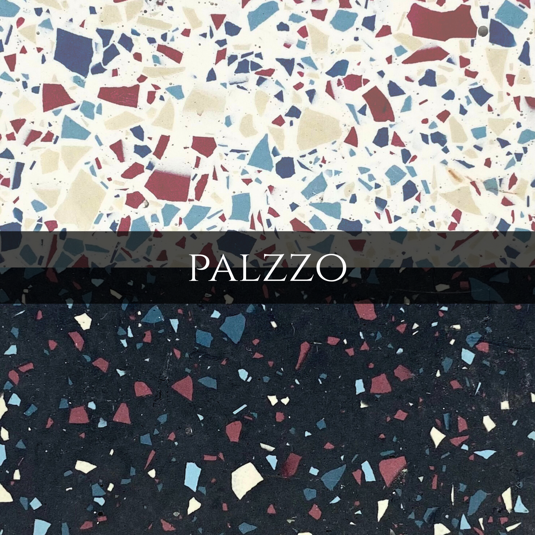 Large Round platter | Terrazzo decor collection