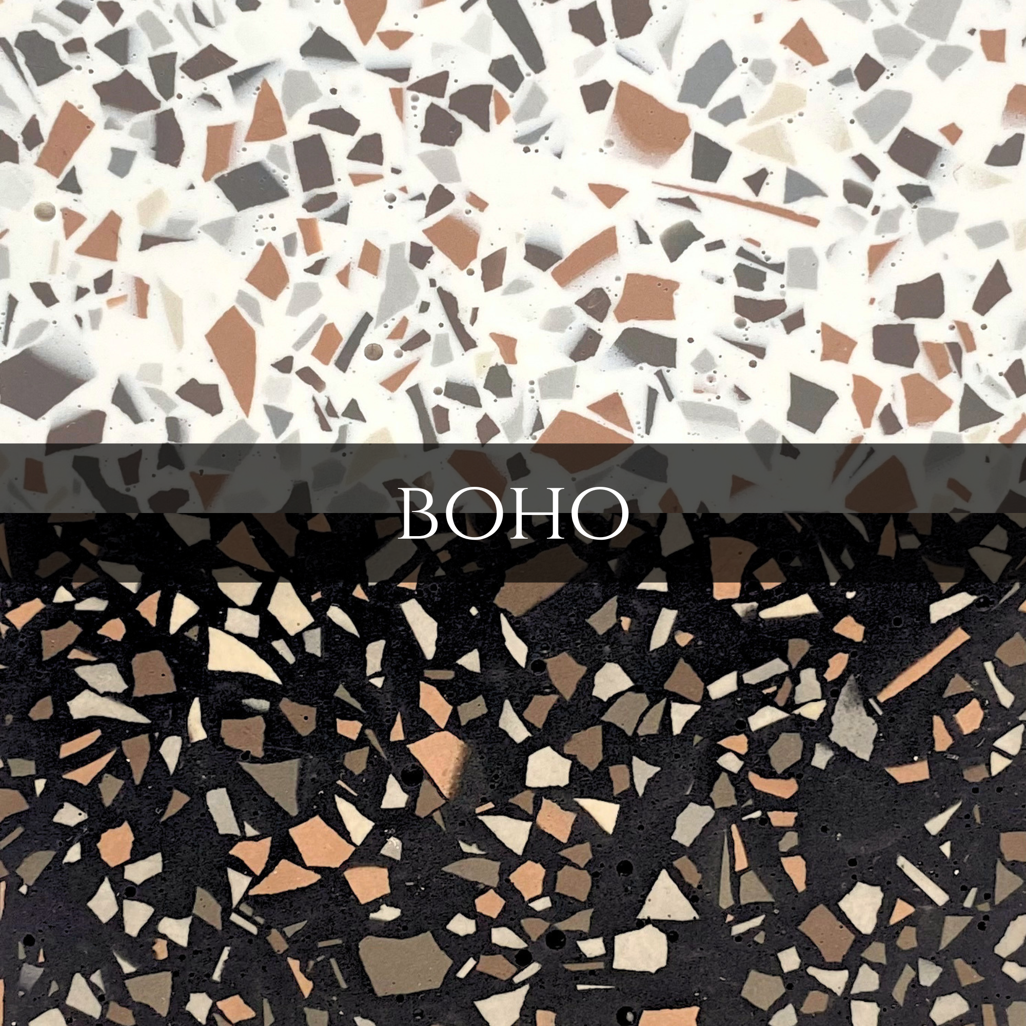 Large Round platter | Terrazzo decor collection