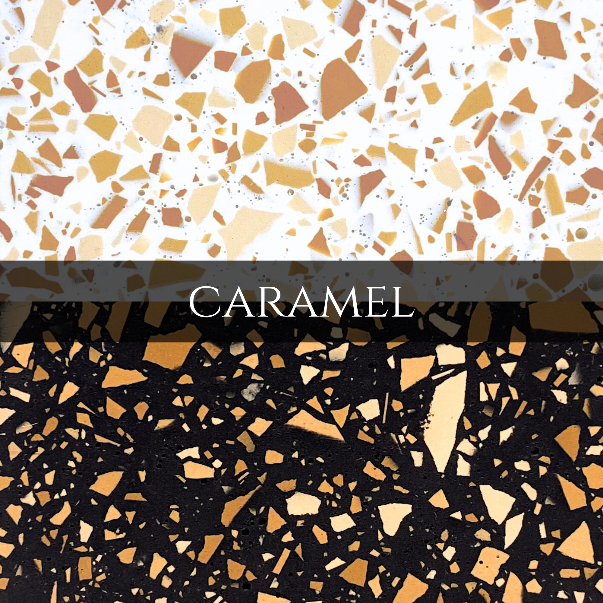 Double tealight holder |Terrazzo decor collection