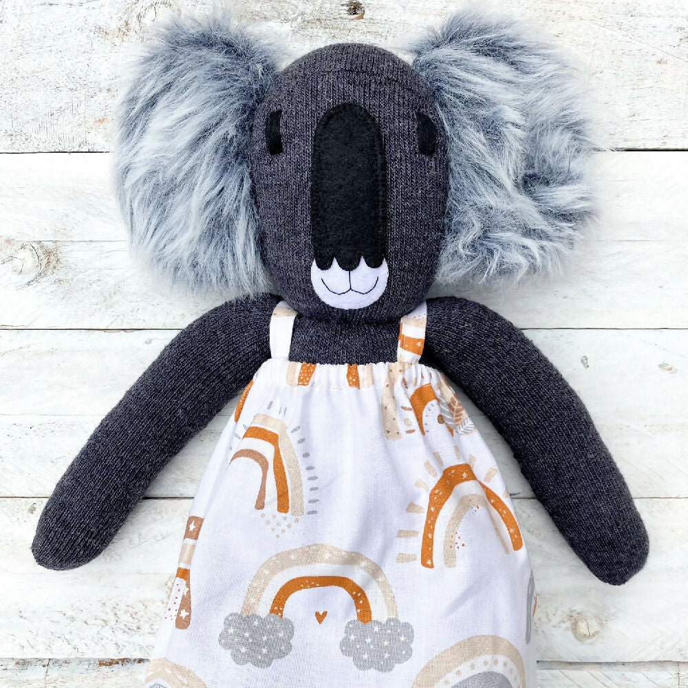 Dorothy the Sock Koala - READY TO SHIP