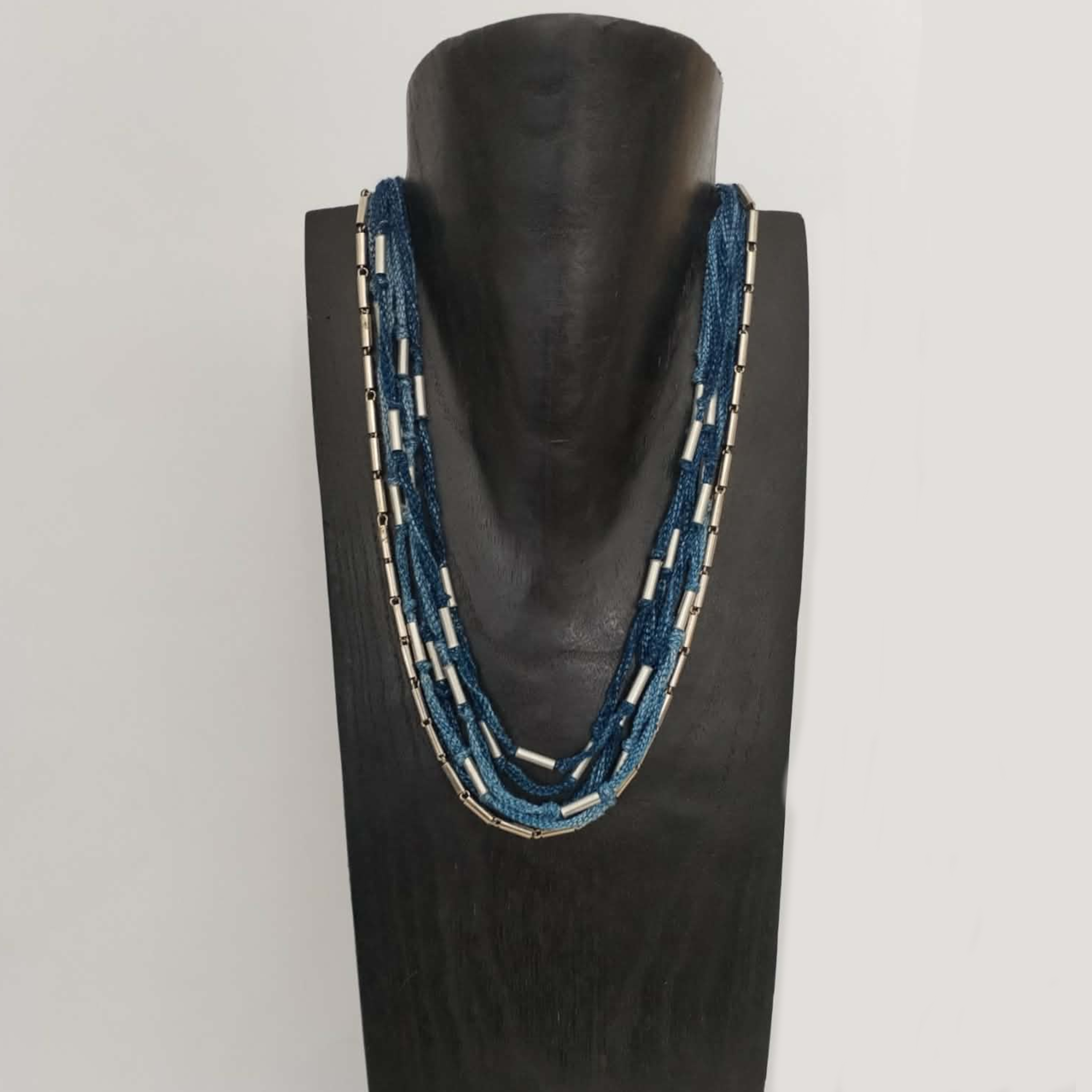 Denim Necklace