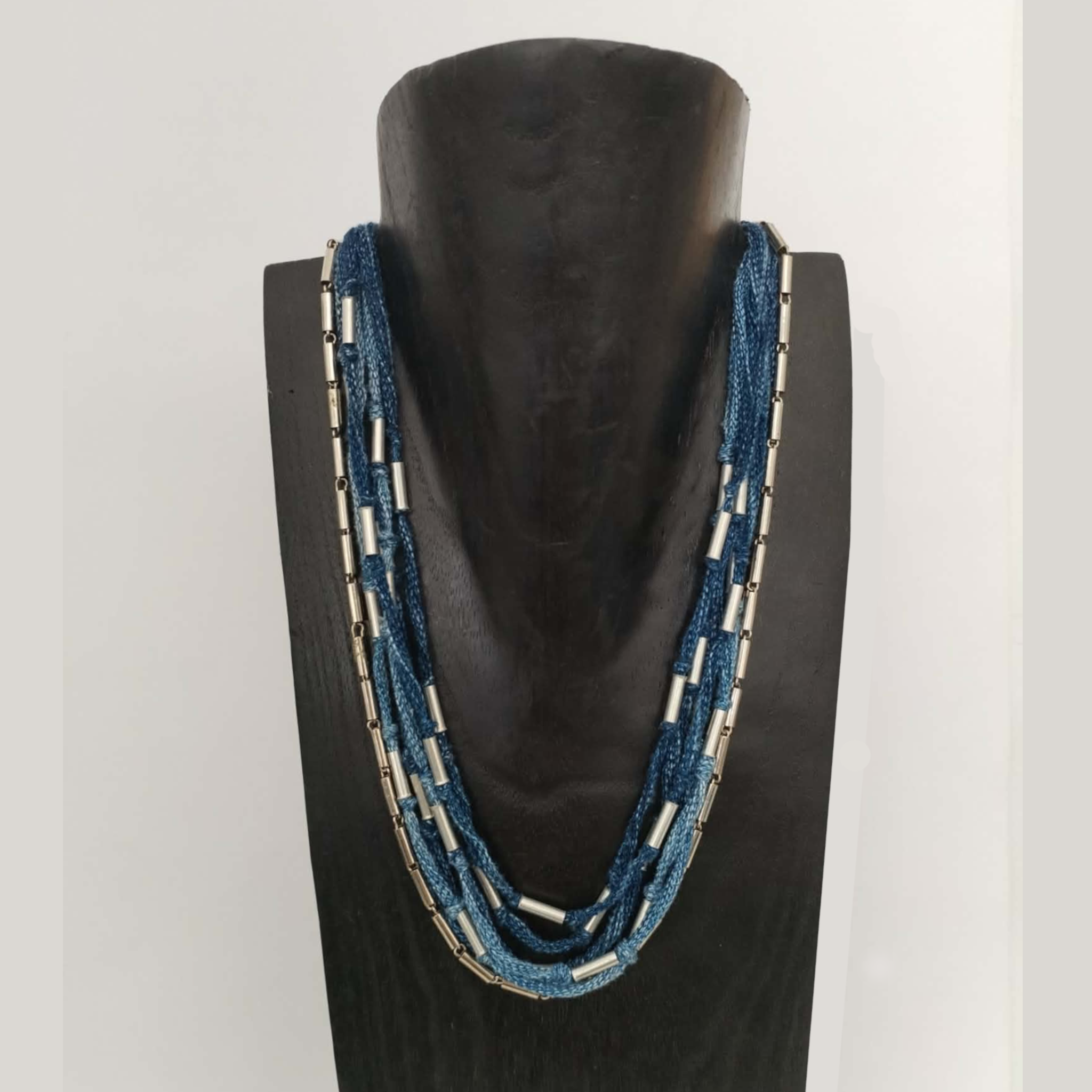 Denim Necklace
