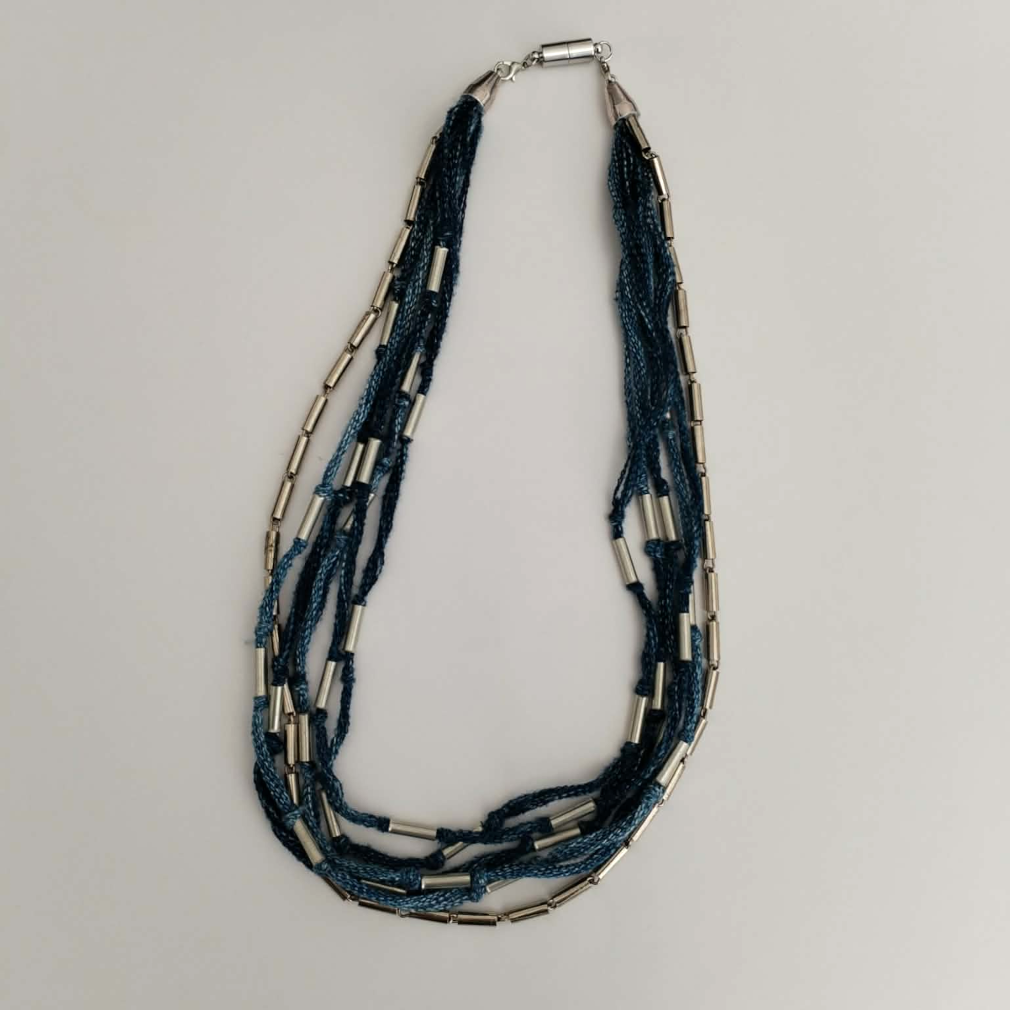Denim Necklace
