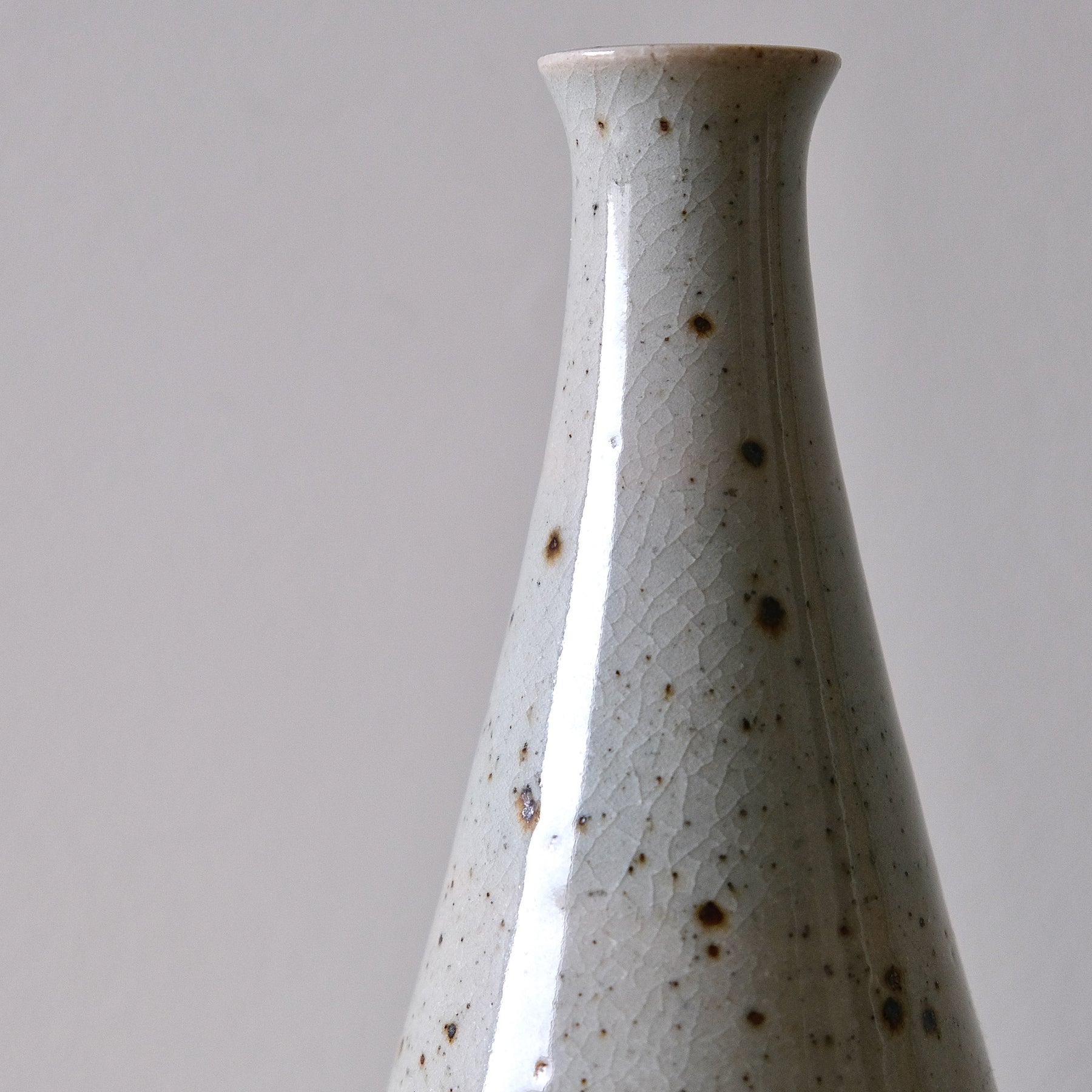 Stoneware Speckle Vase