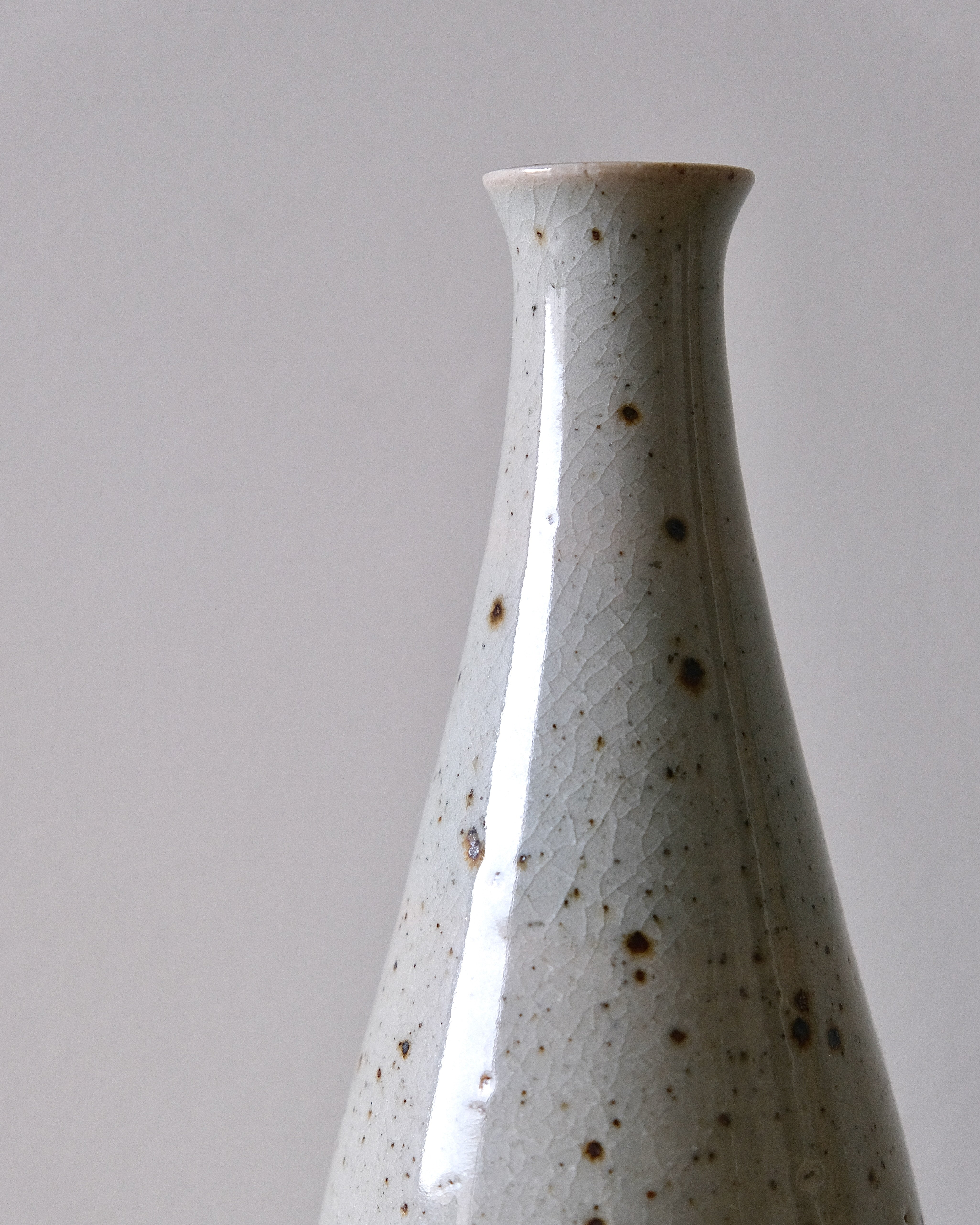 Stoneware Speckle Vase