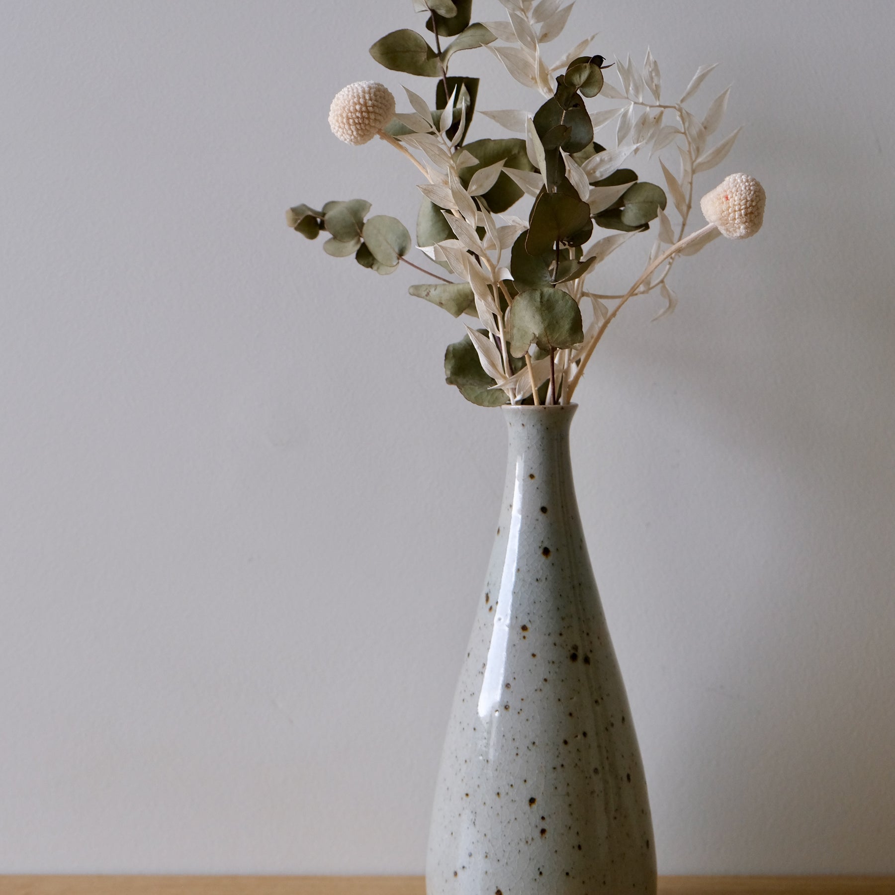 Stoneware Speckle Vase