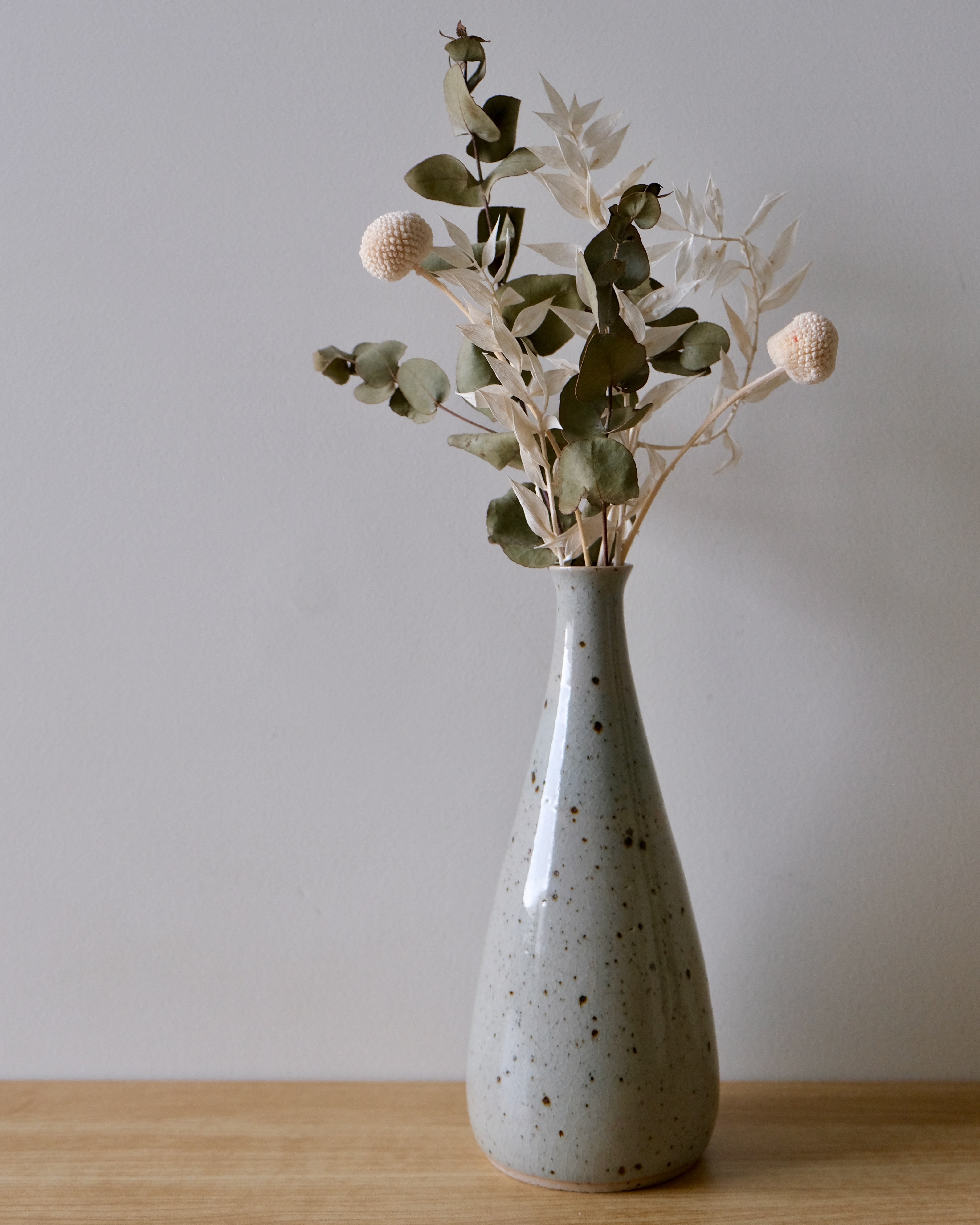 Stoneware Speckle Vase