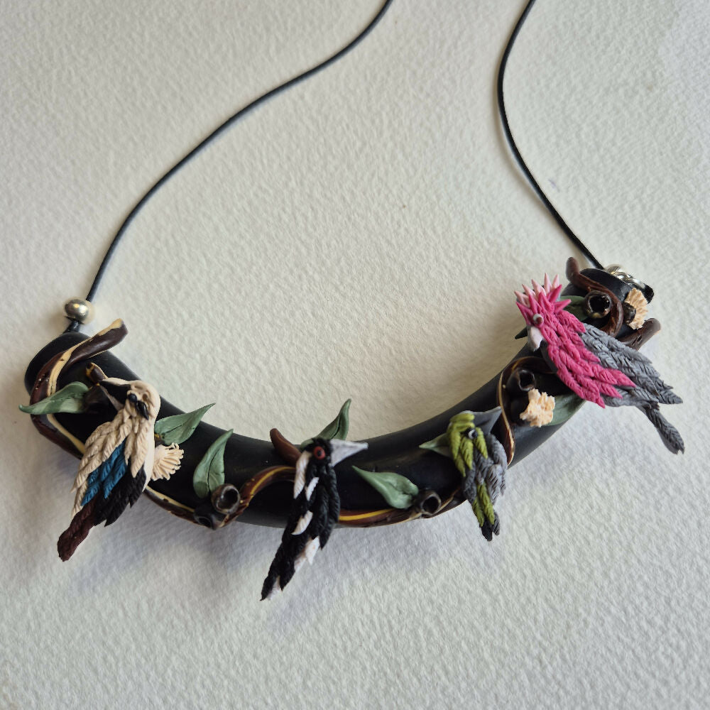 Aussie Birds Necklace