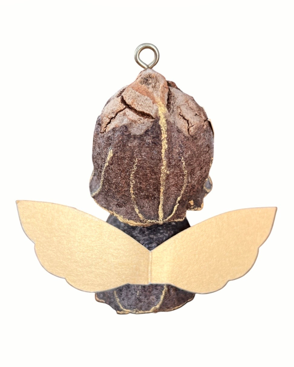 Handmade Gumnut Angel – A Tiny Guardian Full of Heart