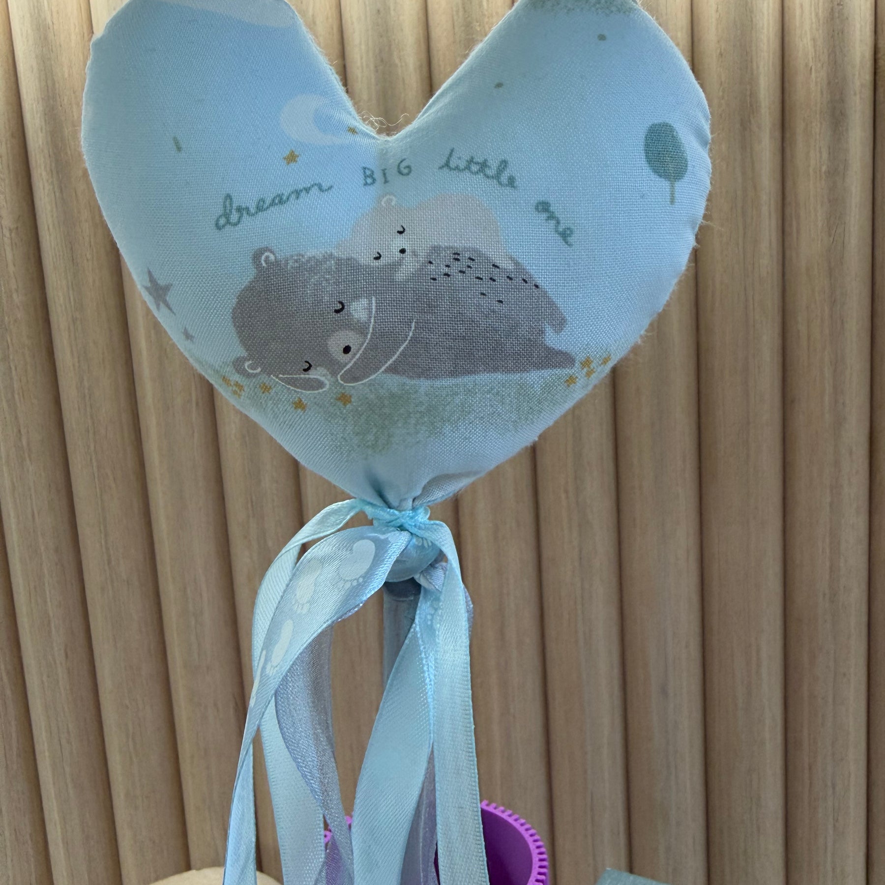 Baby boy keepsake gift, baby wand