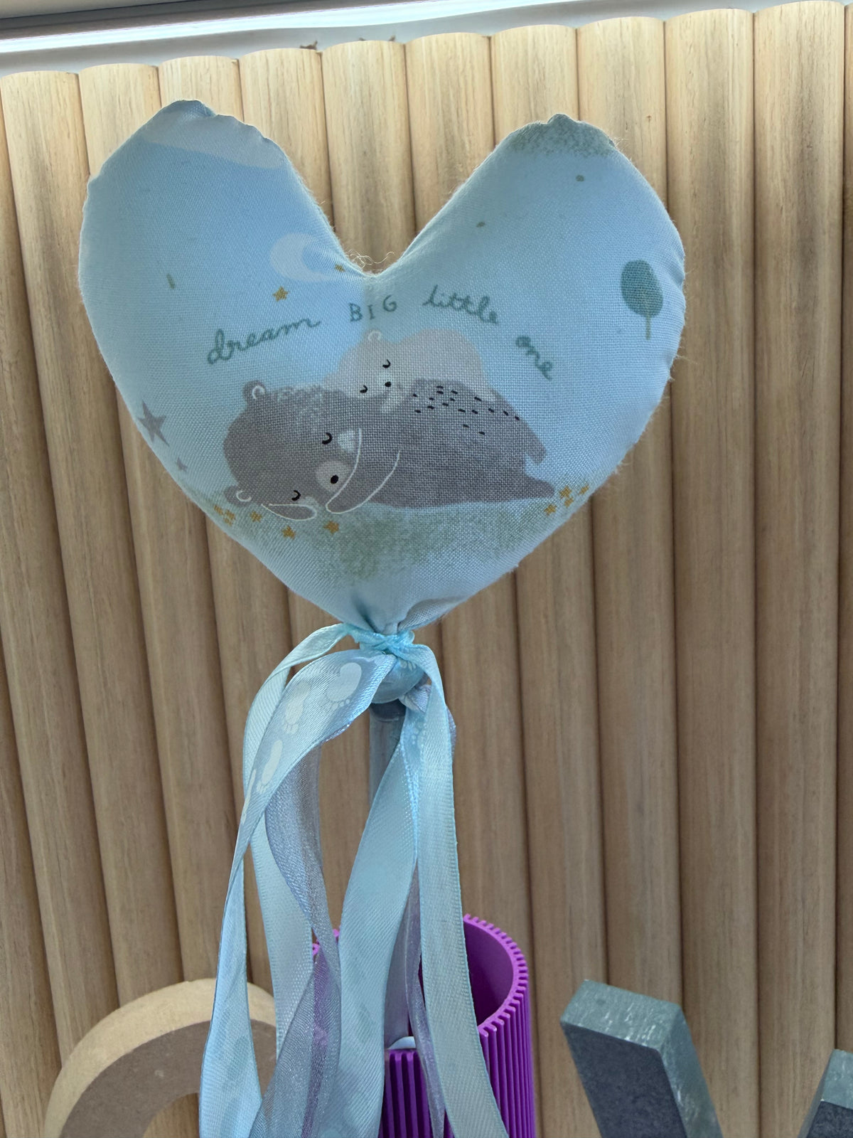 Baby boy keepsake gift, baby wand