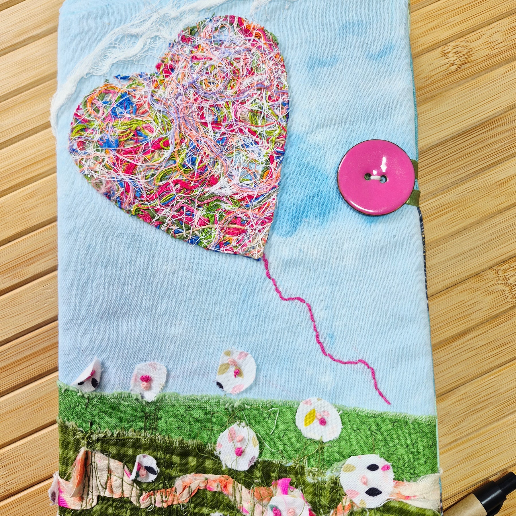 Flying Kite Book Cover: Artistic Eco-Friendly Journal