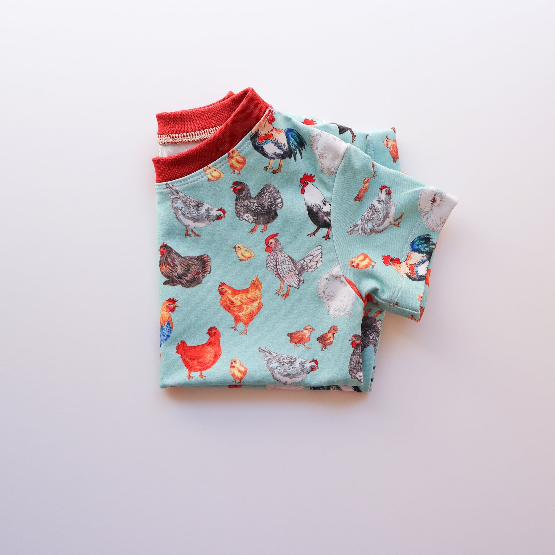 Chickens organic cotton tee shirt 2026-27