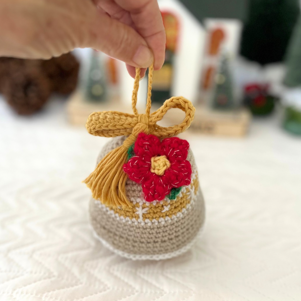 Crochet Reversible Christmas Angel Christmas Bell,Christmas Decoration