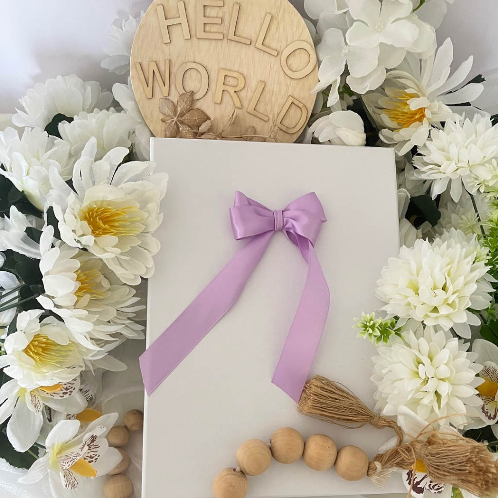 Handmade Crochet Missy Goose Snuggler Teether Baby Gift Set