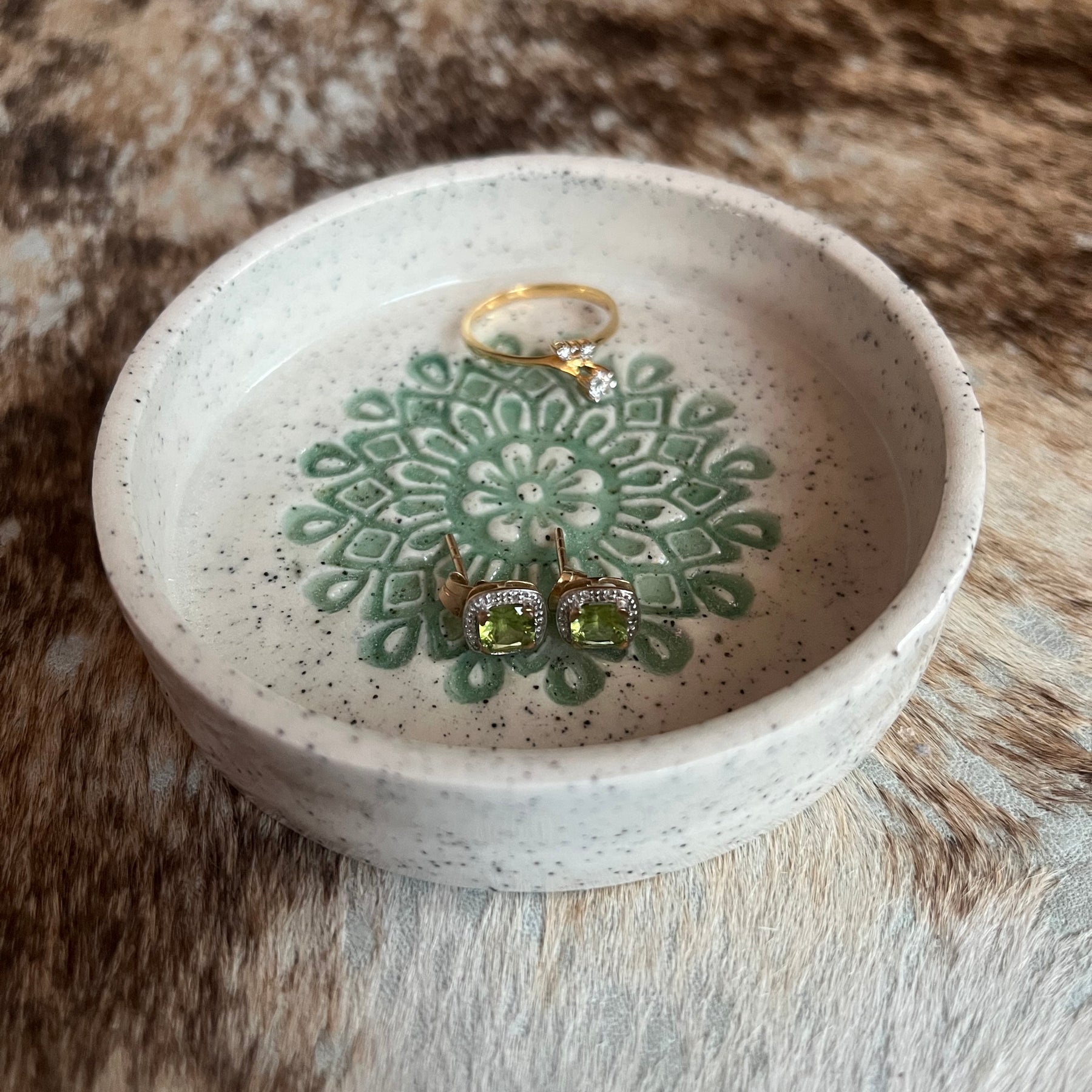 Embossed Trinket Dish