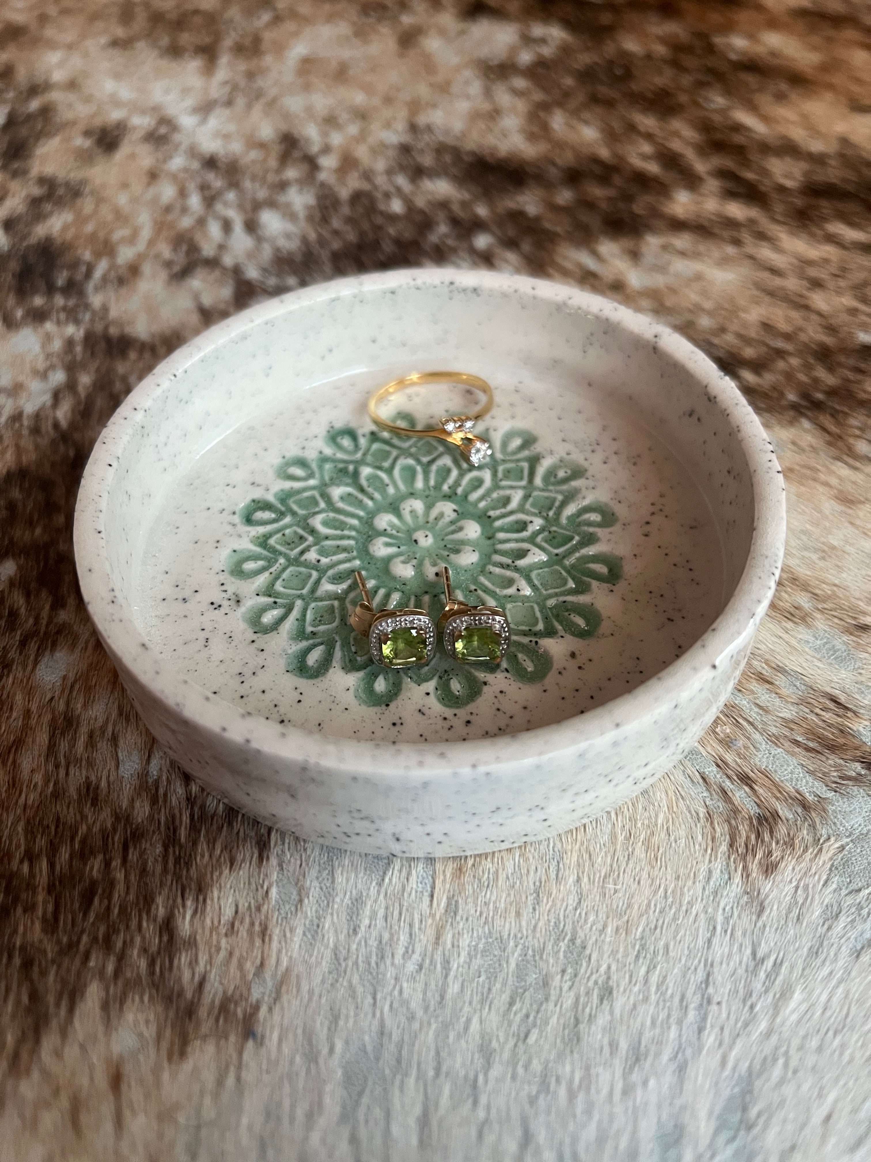 Embossed Trinket Dish
