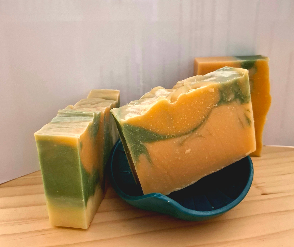1 x Hemp Oil Soapbar - 130 grams - Lemongrass