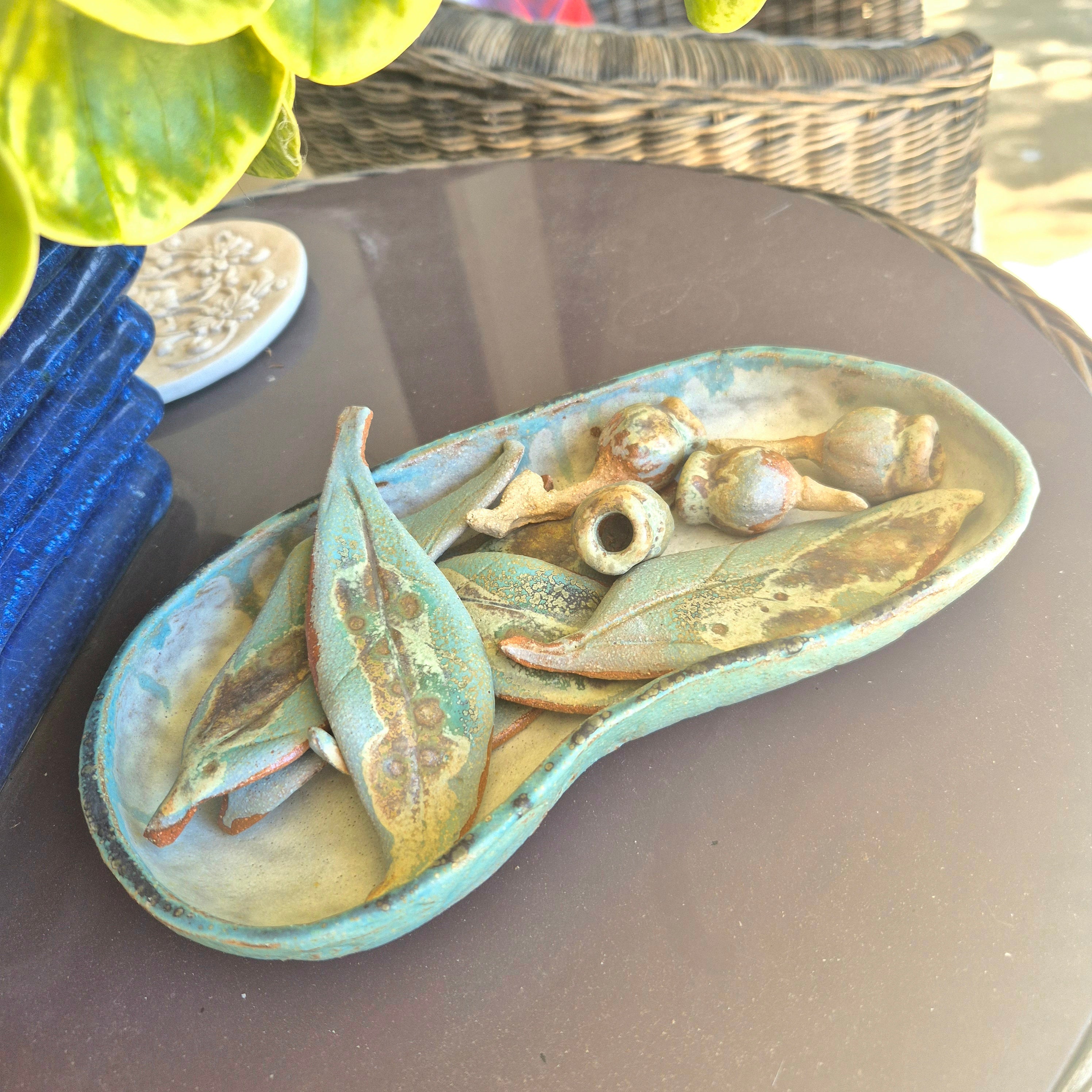 Eucalyptus Leaves and Gumnuts Decoration