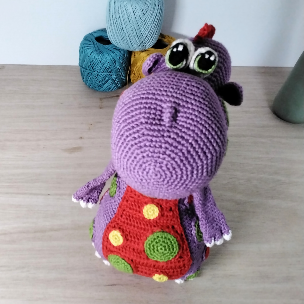 Purple-dinosaur-looking-up-Australian-made-watch-the-birdy-crochet