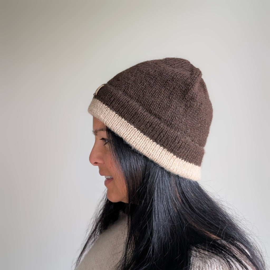 Natural Alpaca Beanie