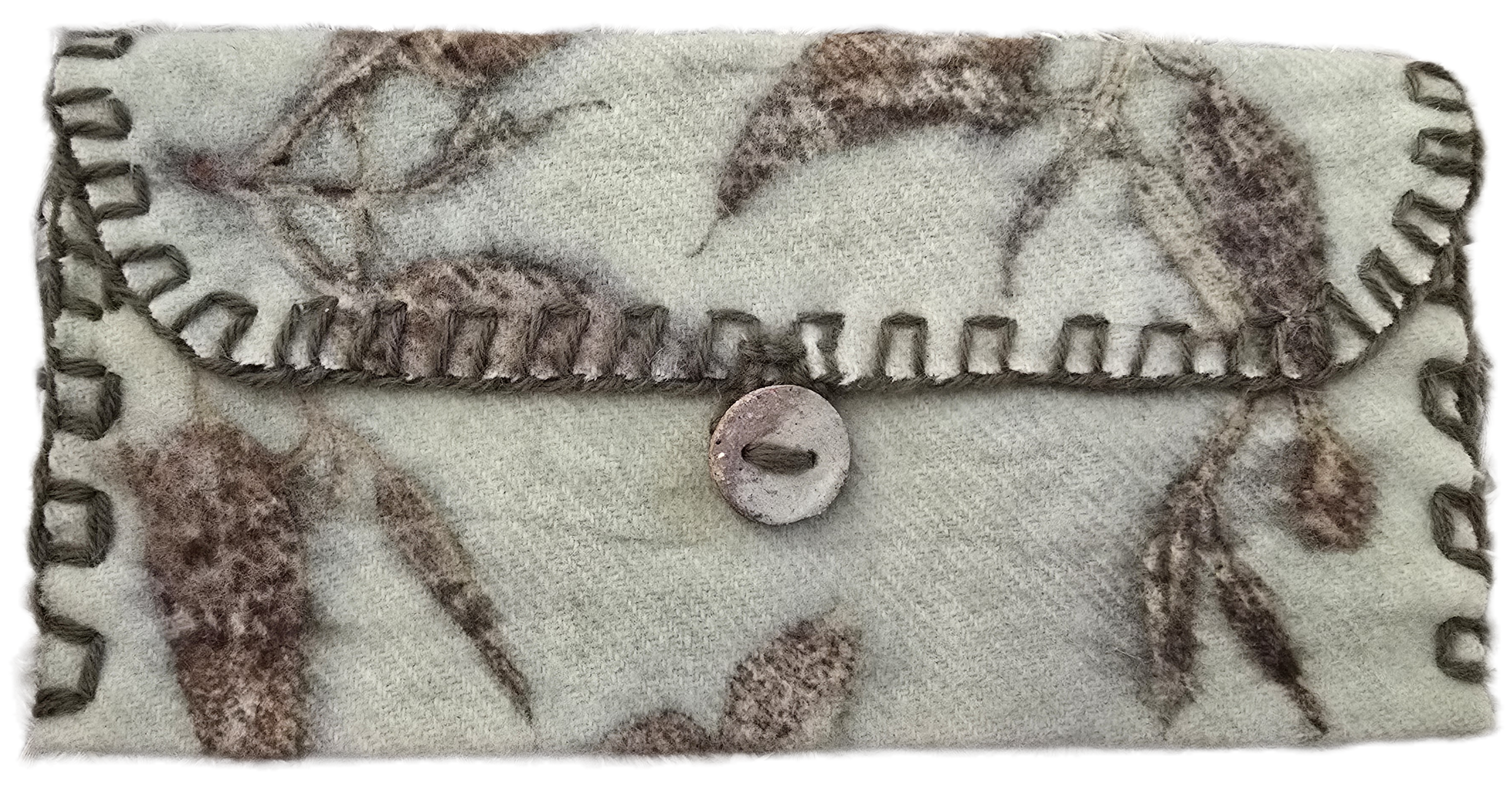 Eco Printed Pouch Wallet