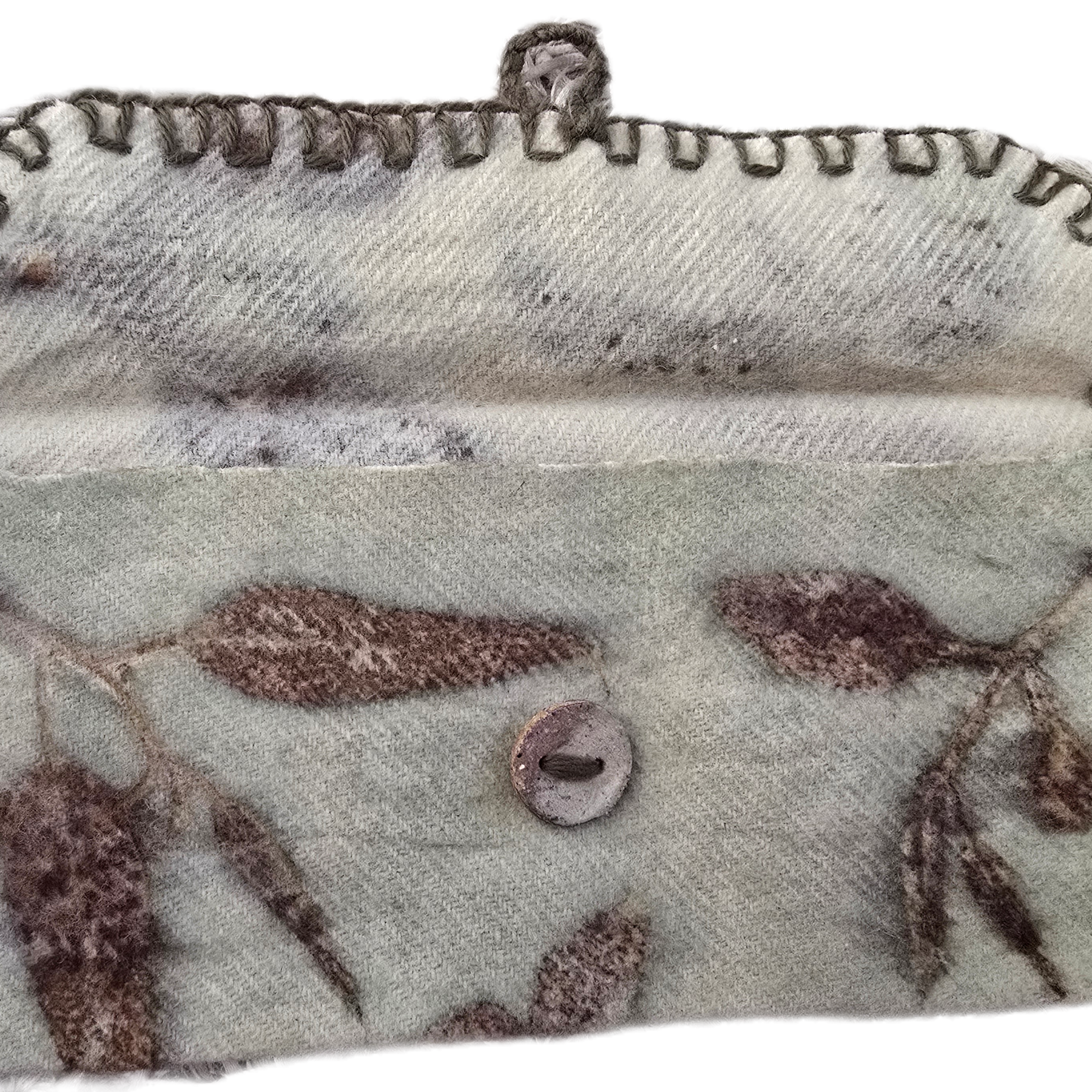 Eco Printed Pouch Wallet