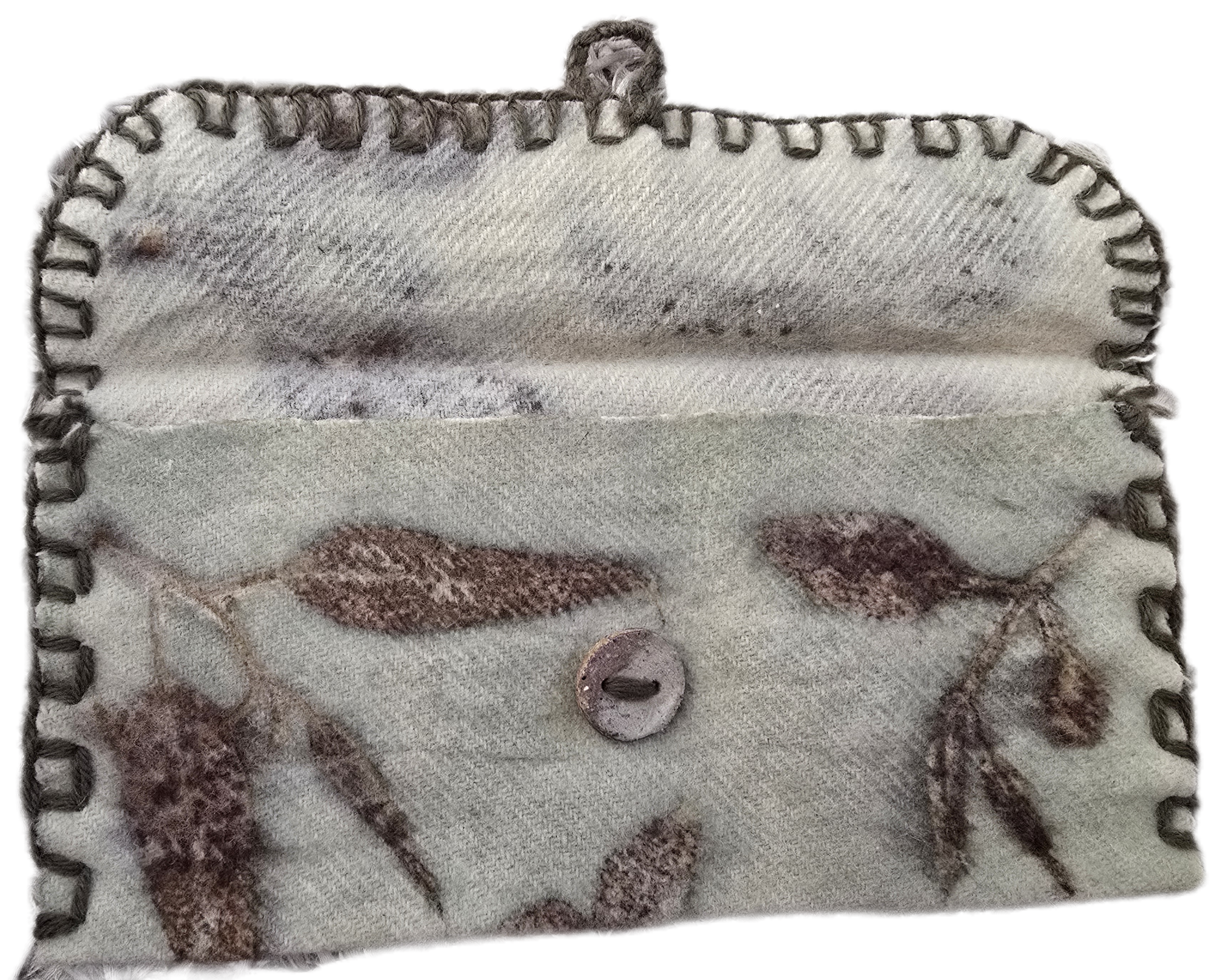 Eco Printed Pouch Wallet