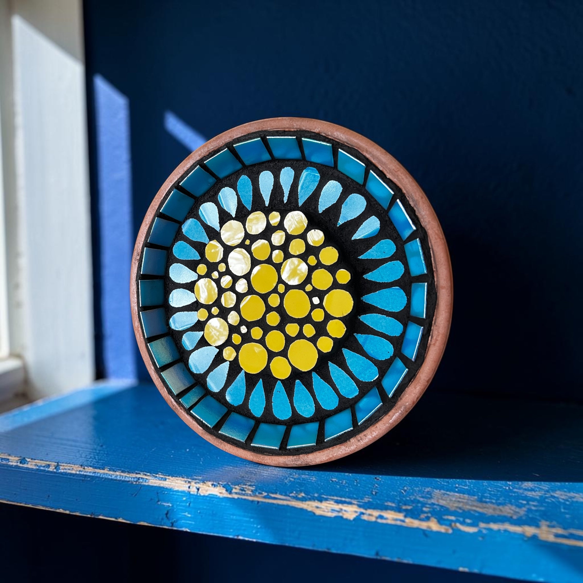 Mosaic Bee Bath