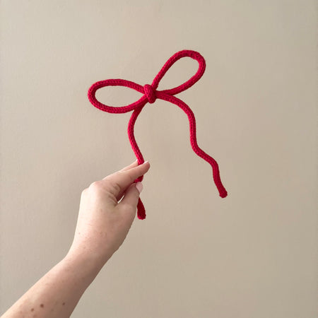 Knitted Bow | Pick Your Colour
