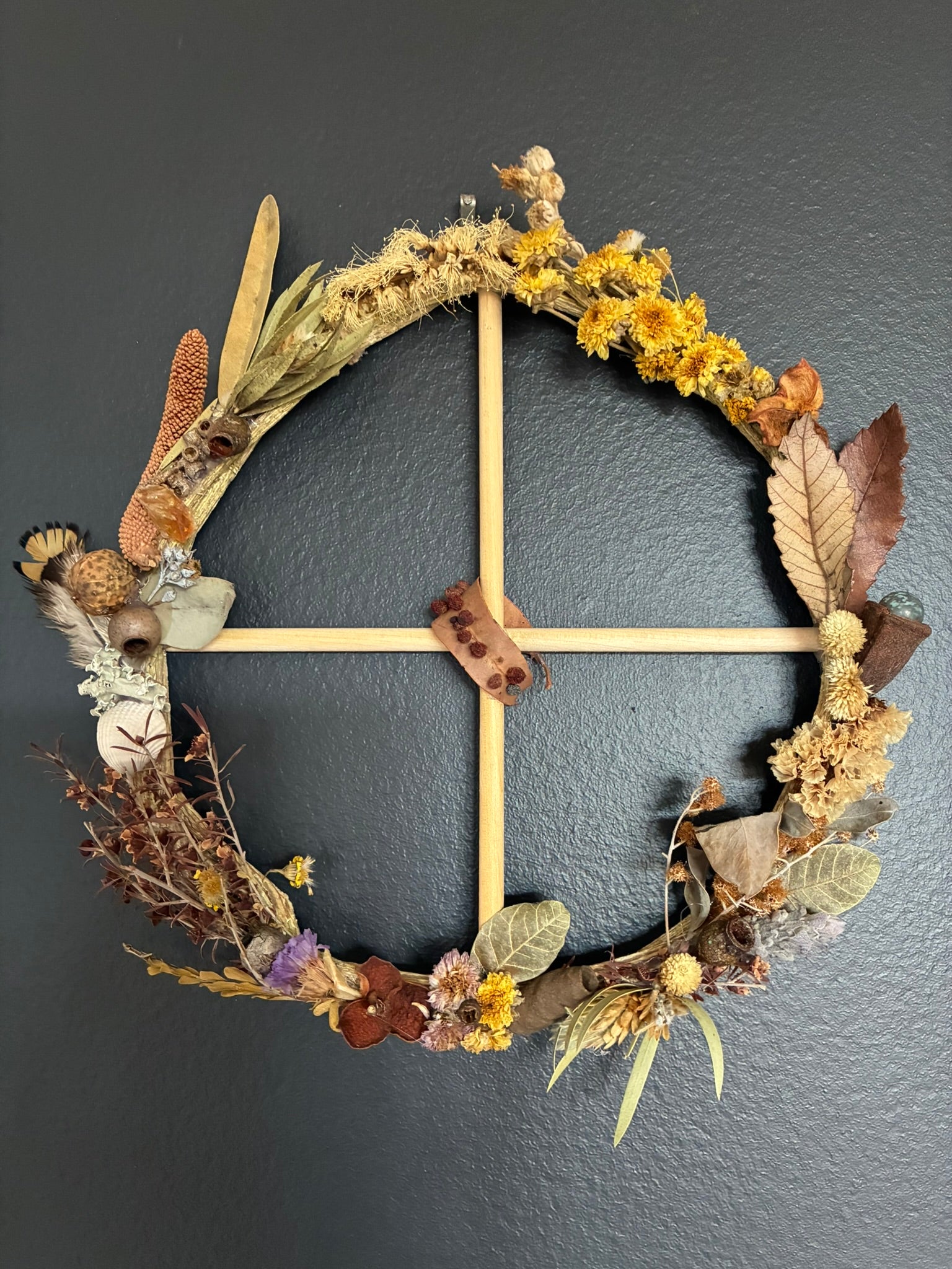 Wreath - "Solar/Earth Cross no. 9"