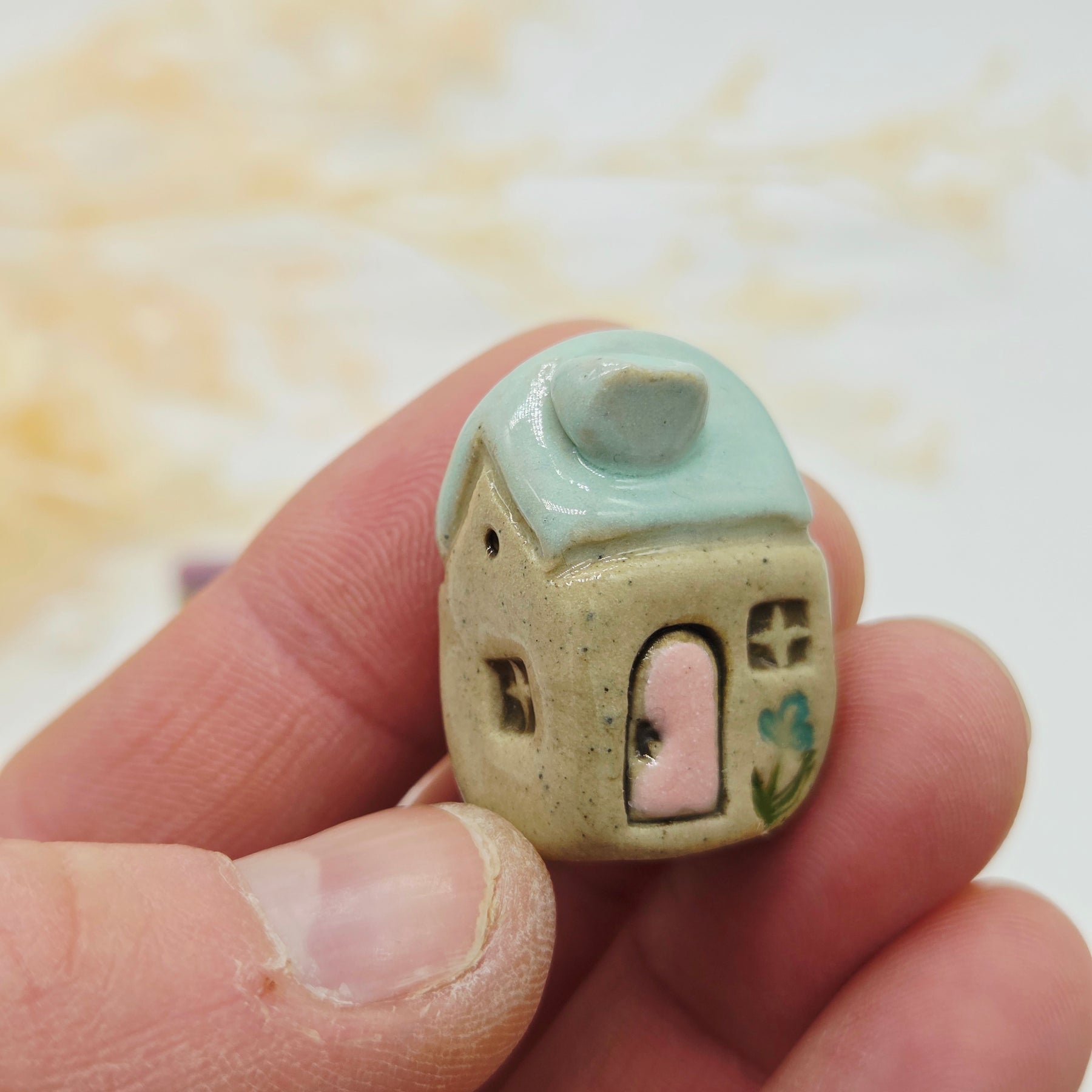 Tiny Ceramic Village - Foggy Hollow