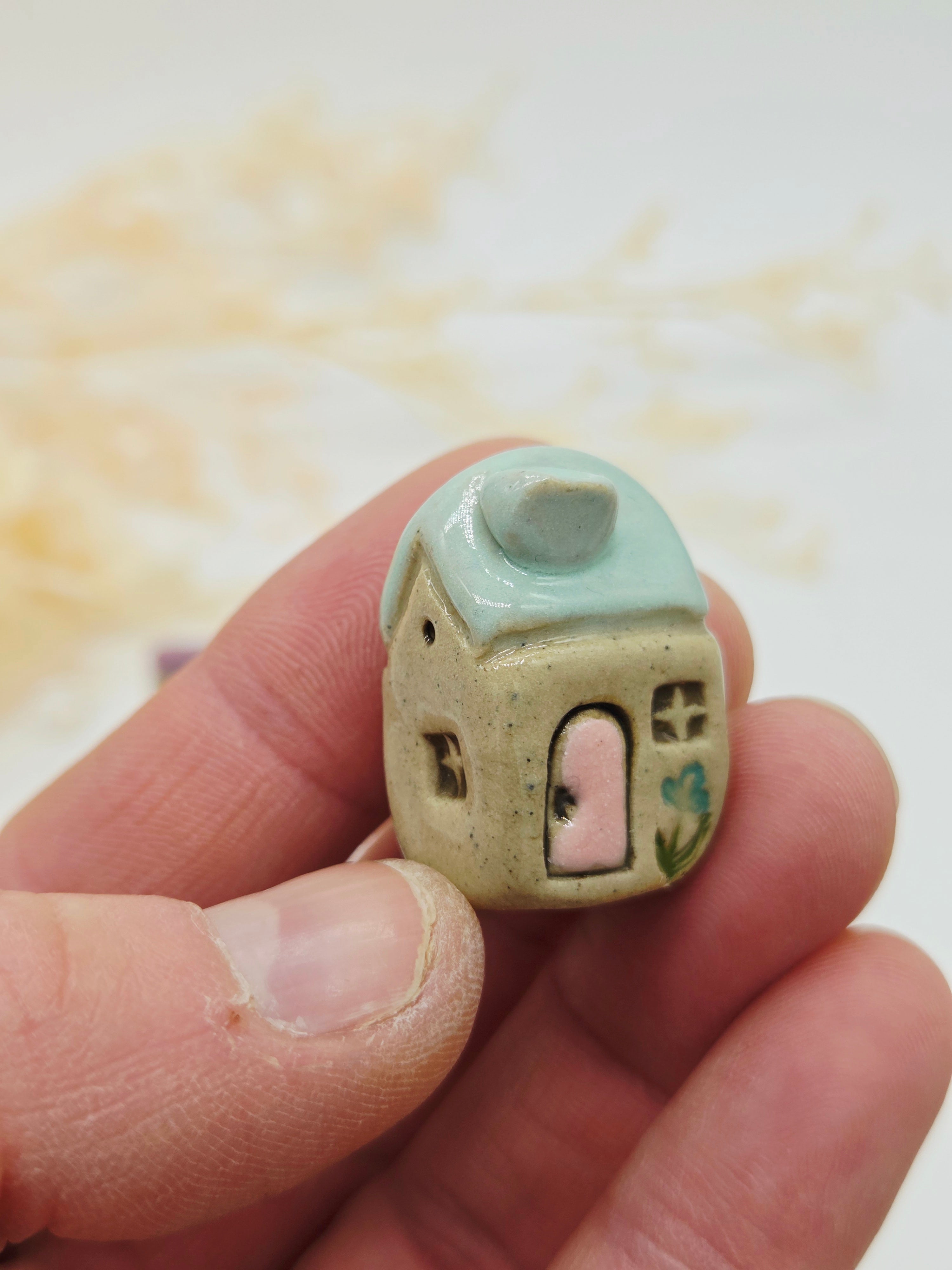 Tiny Ceramic Village - Foggy Hollow