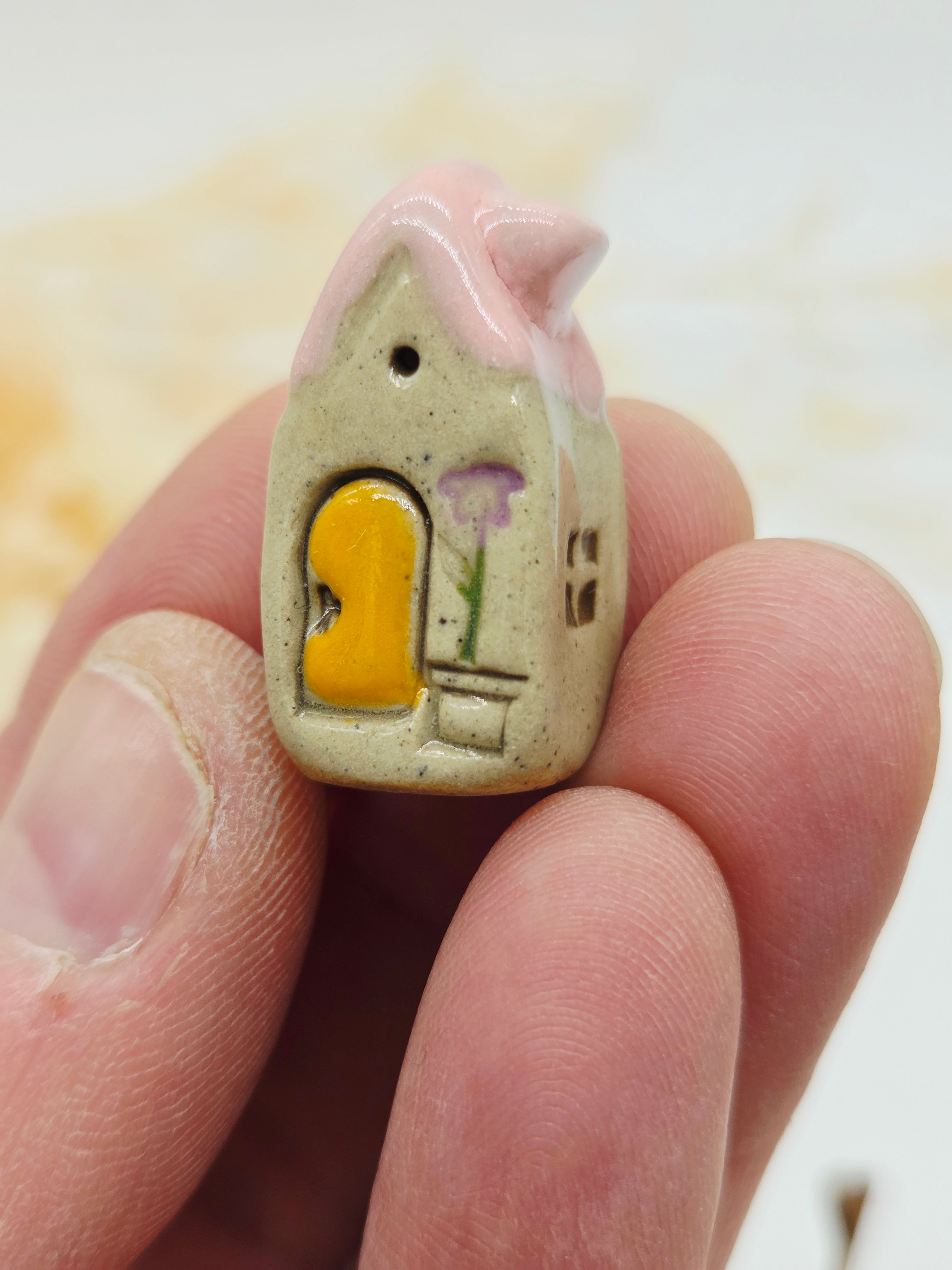 Tiny Ceramic Village - Foggy Hollow