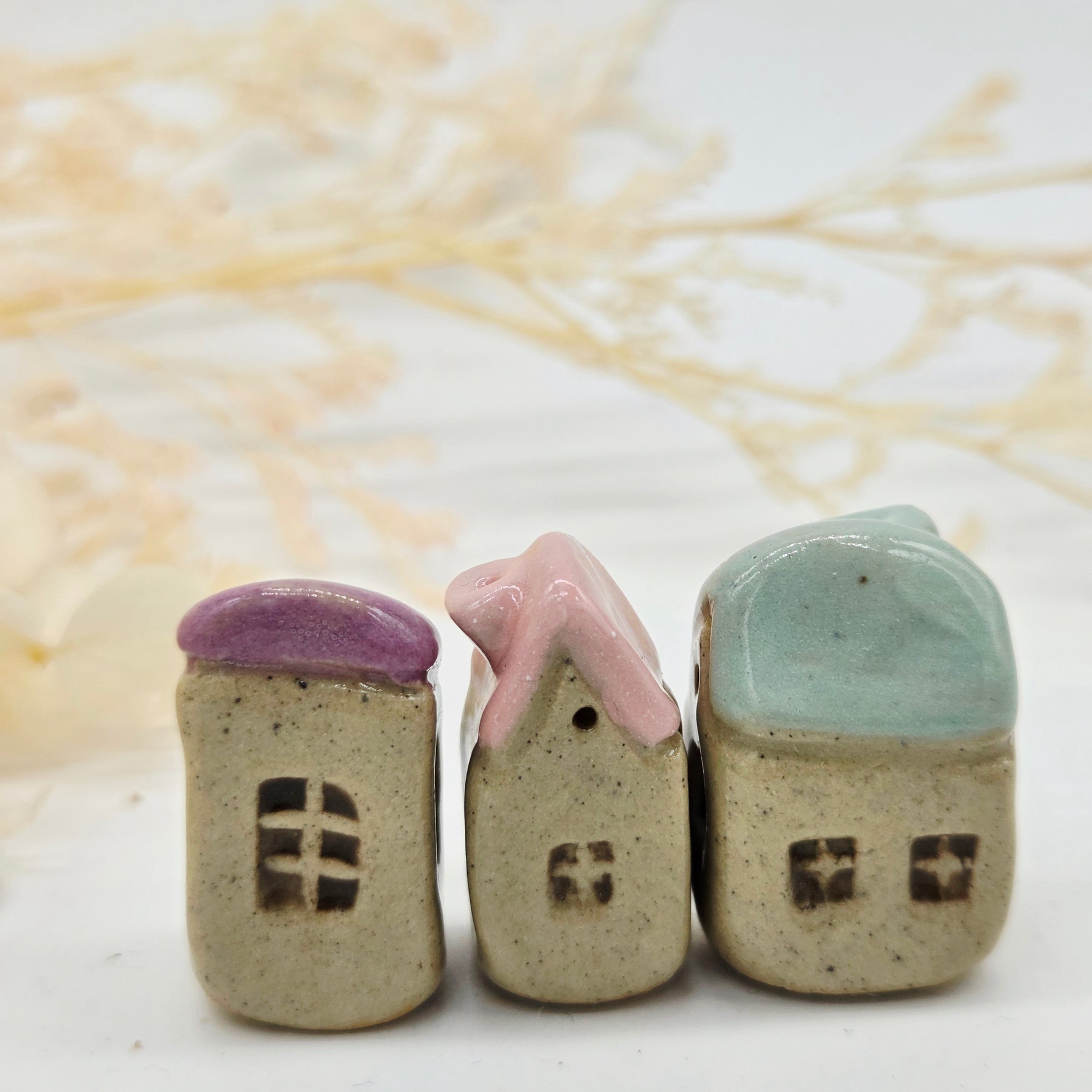 Tiny Ceramic Village - Foggy Hollow