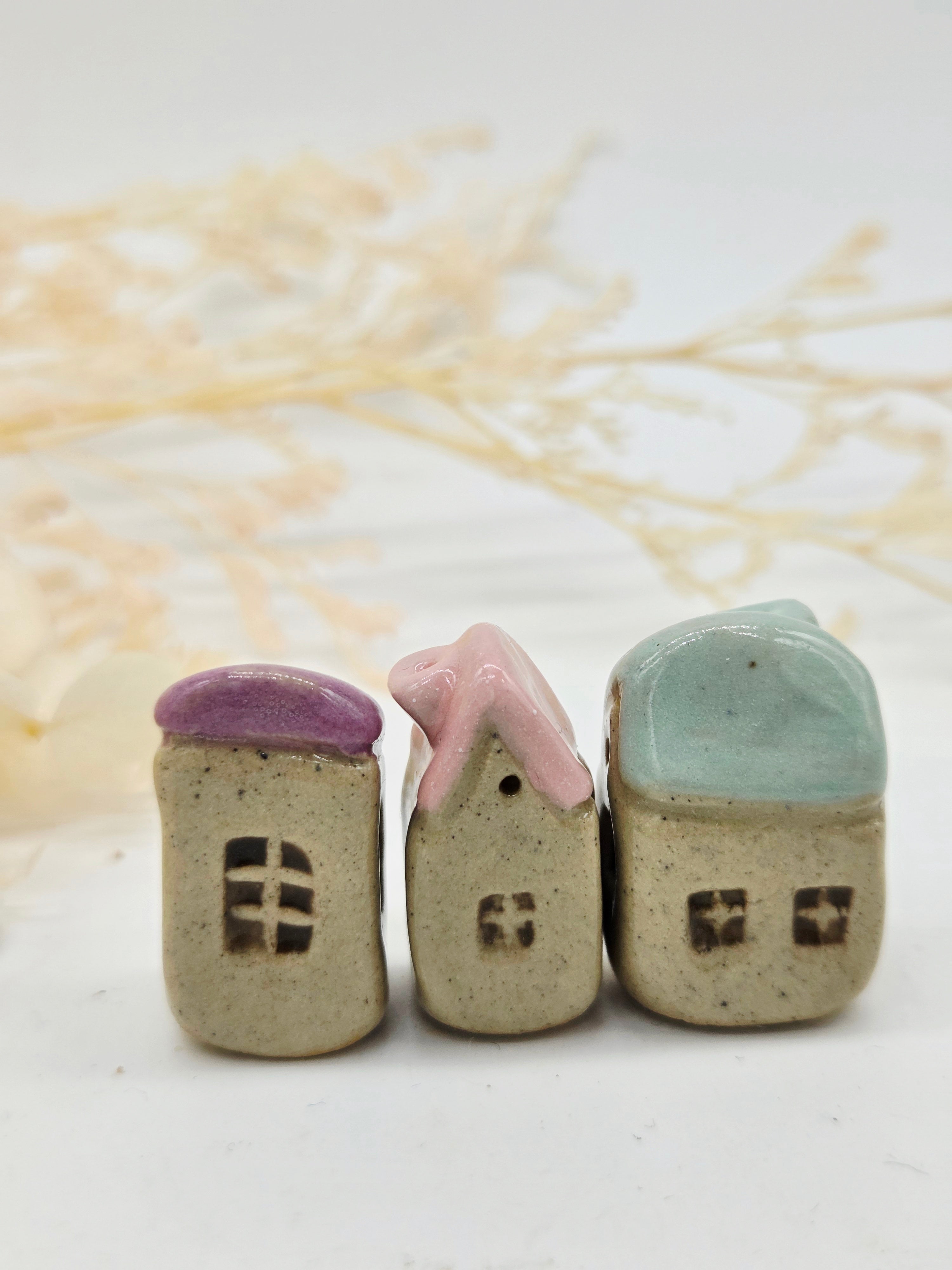 Tiny Ceramic Village - Foggy Hollow