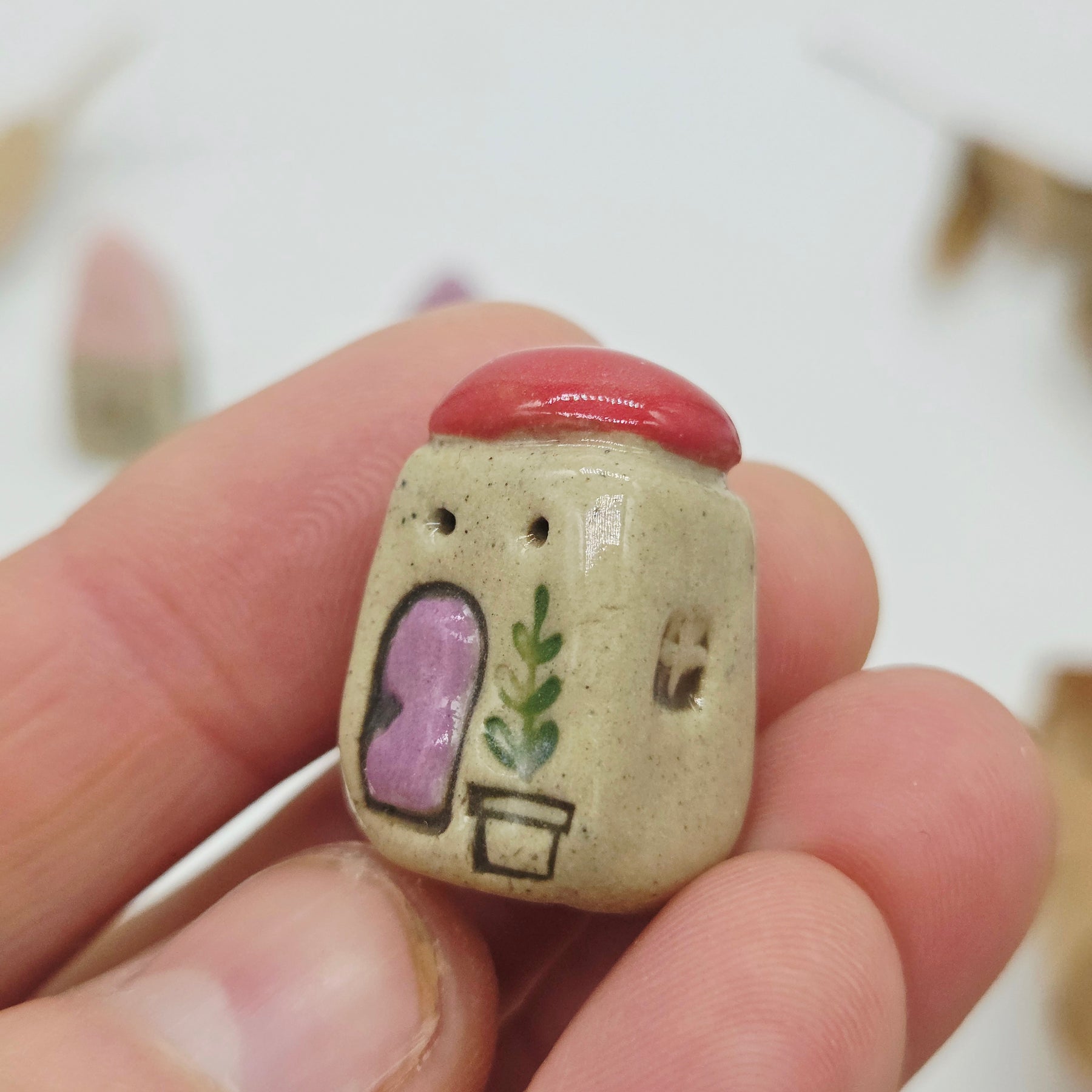 Tiny Ceramic Village - Winter Way