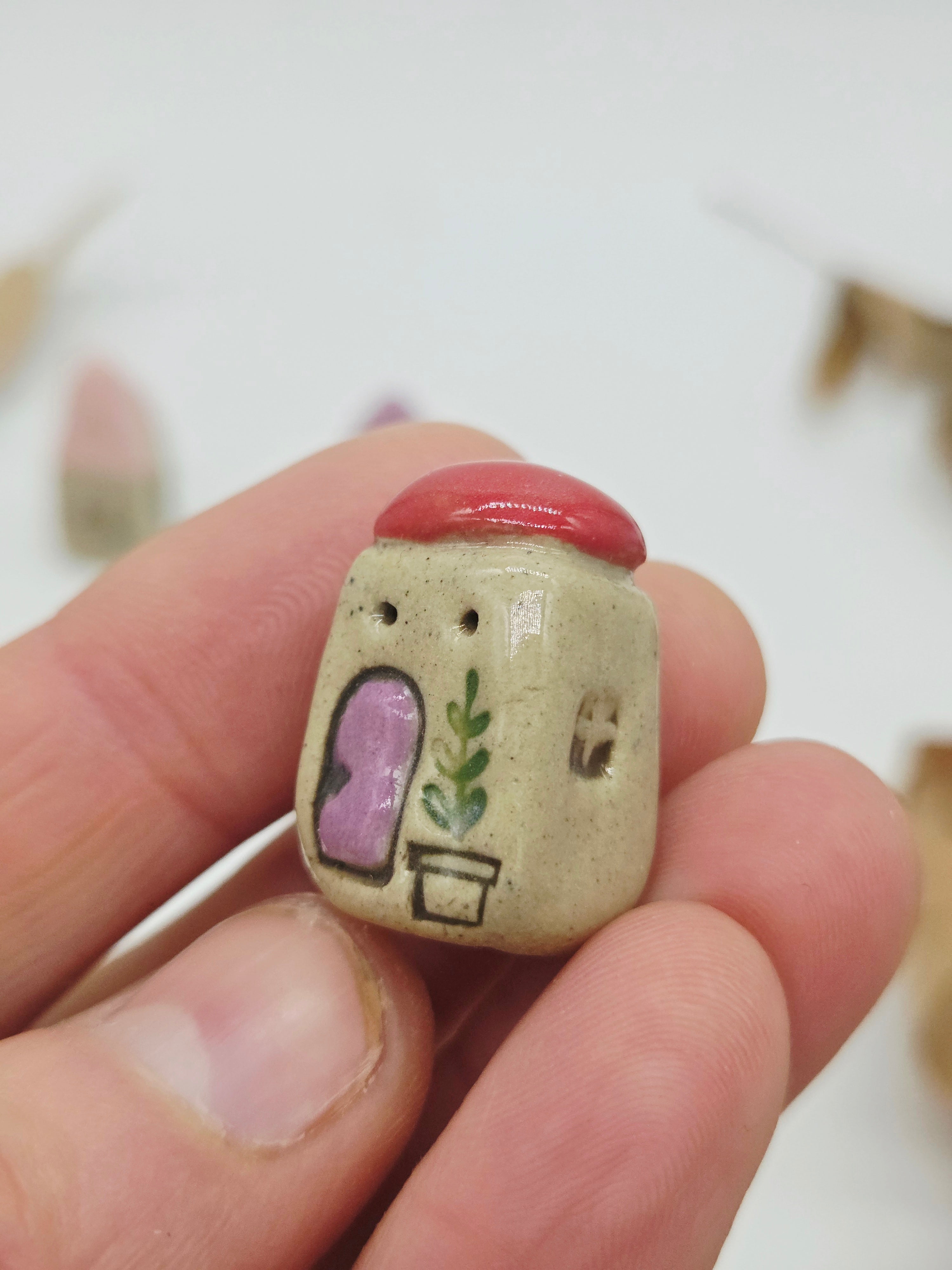 Tiny Ceramic Village - Winter Way