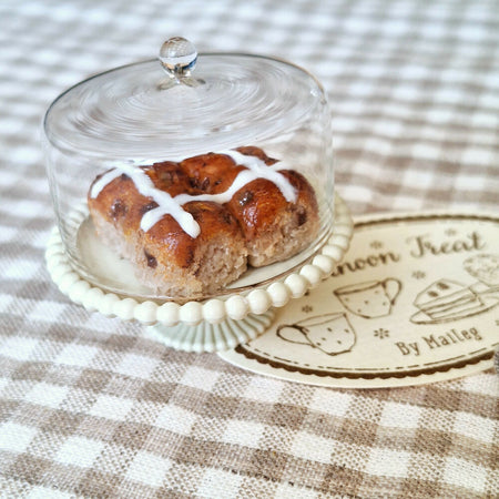 HOT CROSS BUNS - SLAB of 4