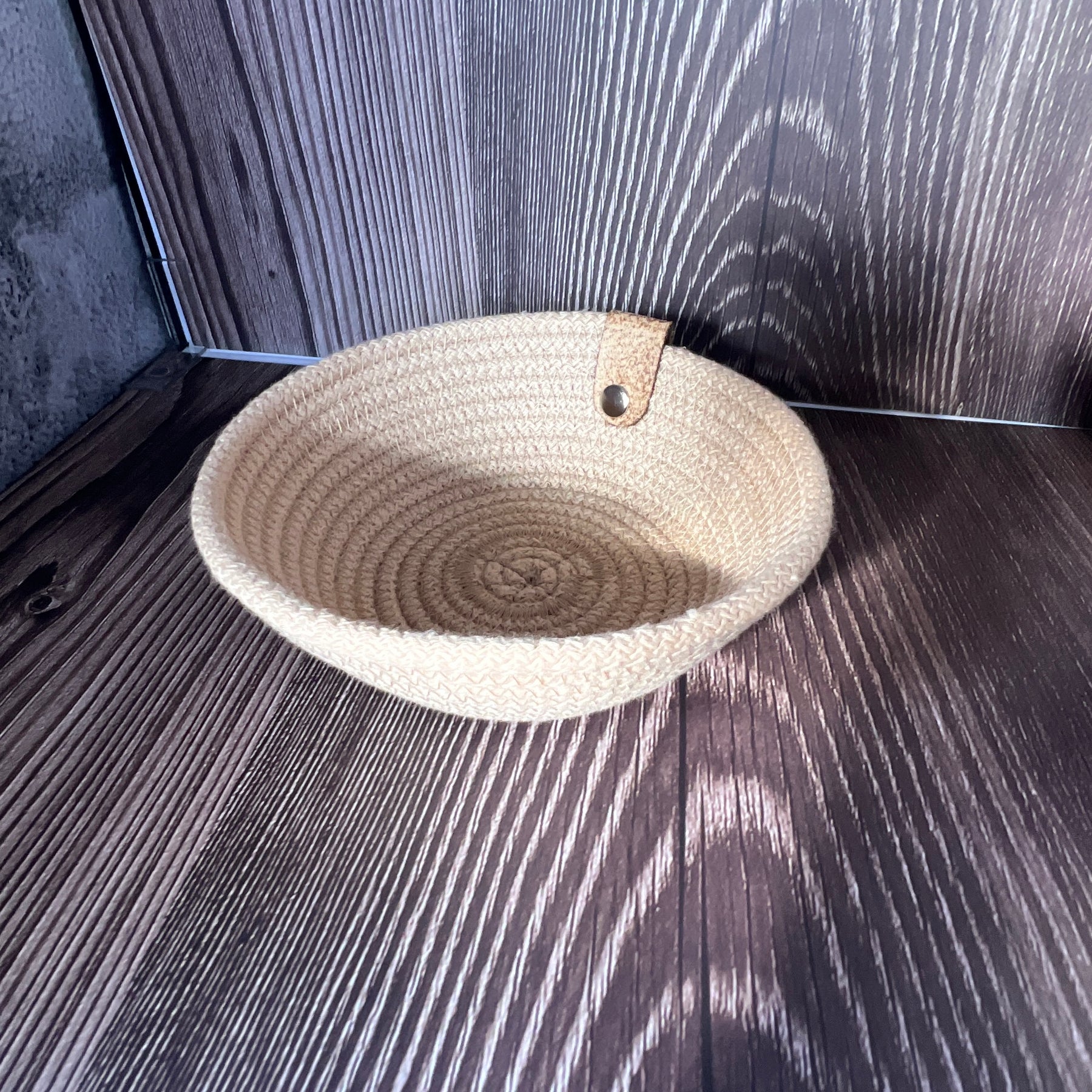 Set of 2 Cotton Rope Catch-All Baskets | Minimalist Home Organiser