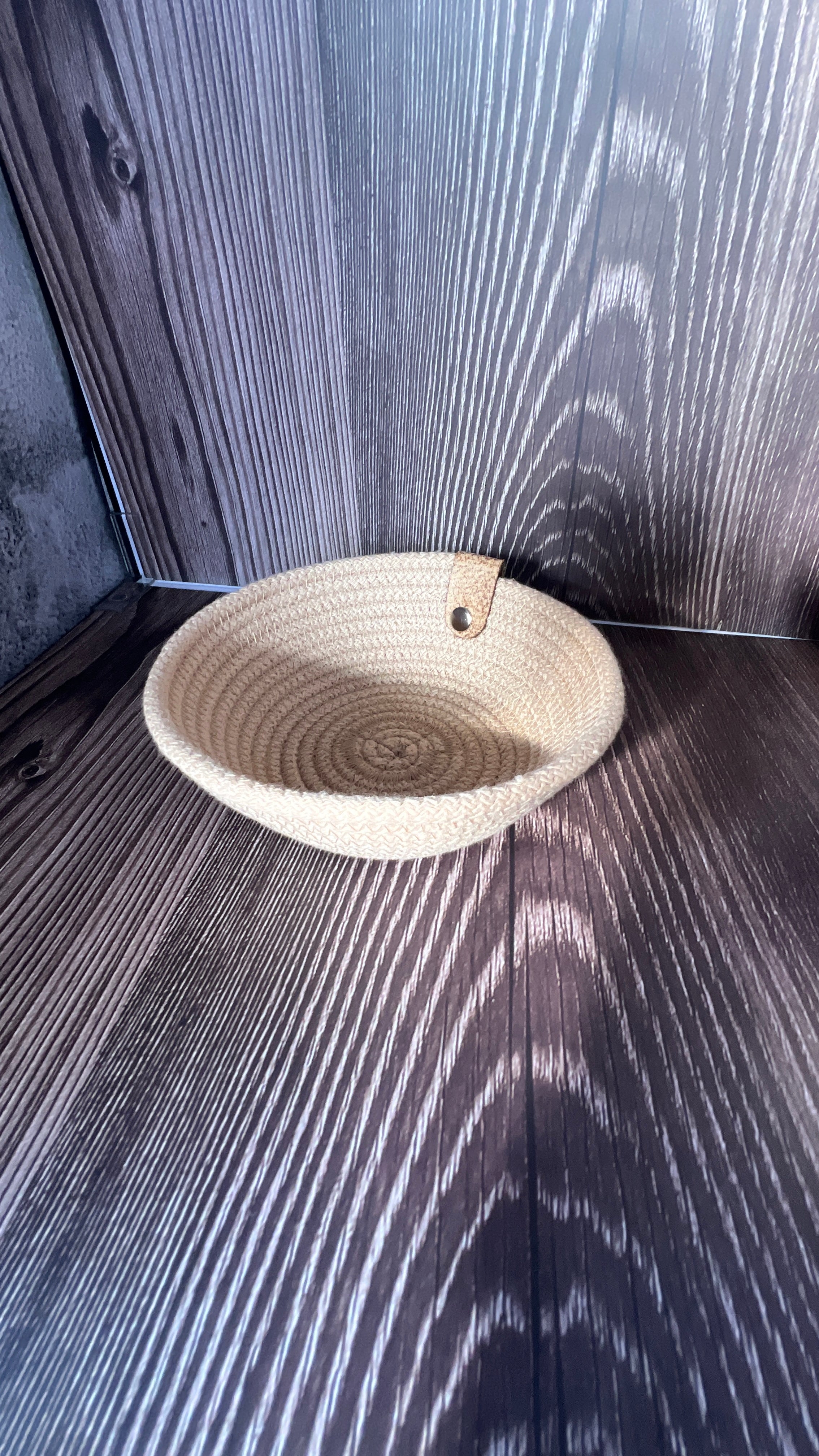 Set of 2 Cotton Rope Catch-All Baskets | Minimalist Home Organiser