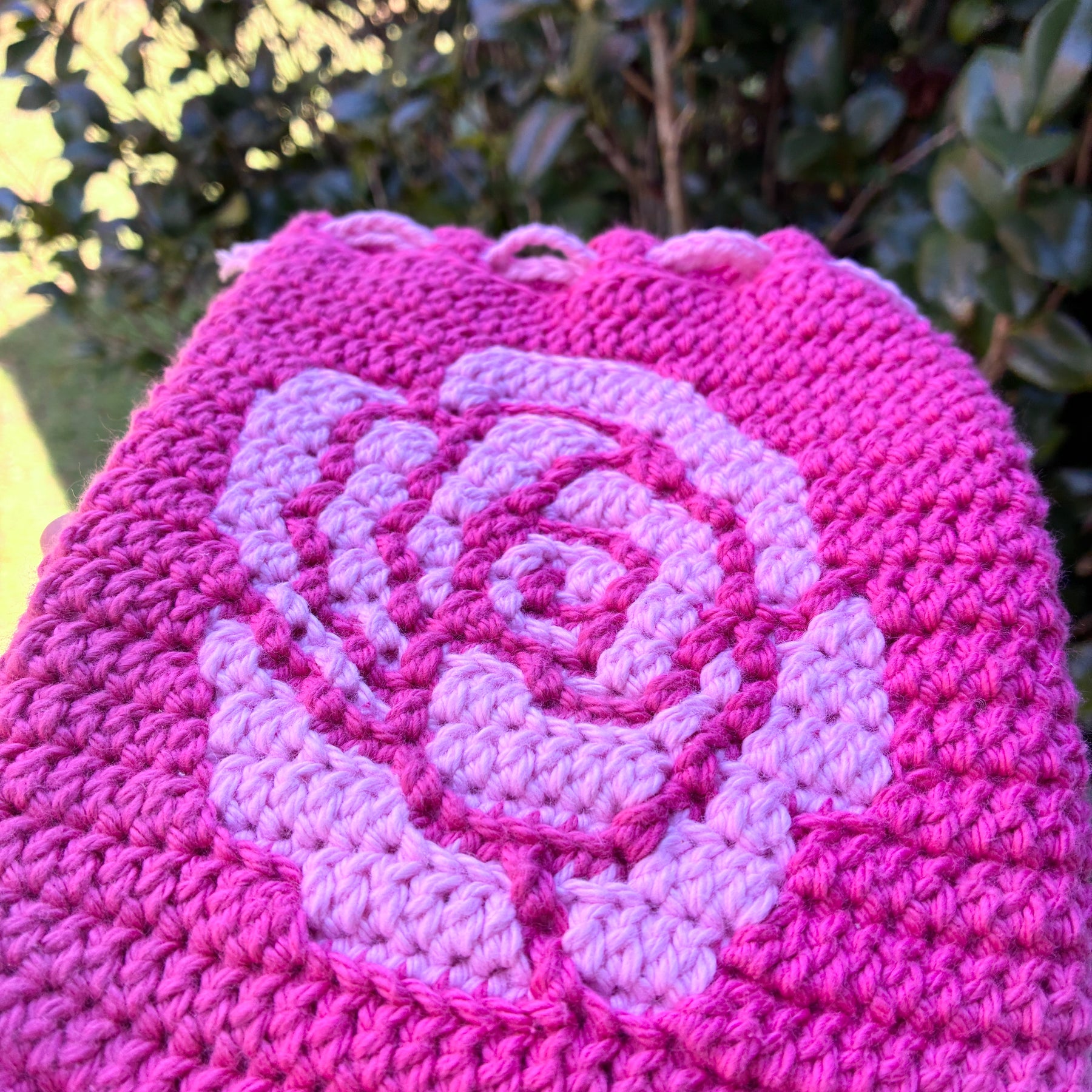 The Rose Bag (Dark pink & light pink)